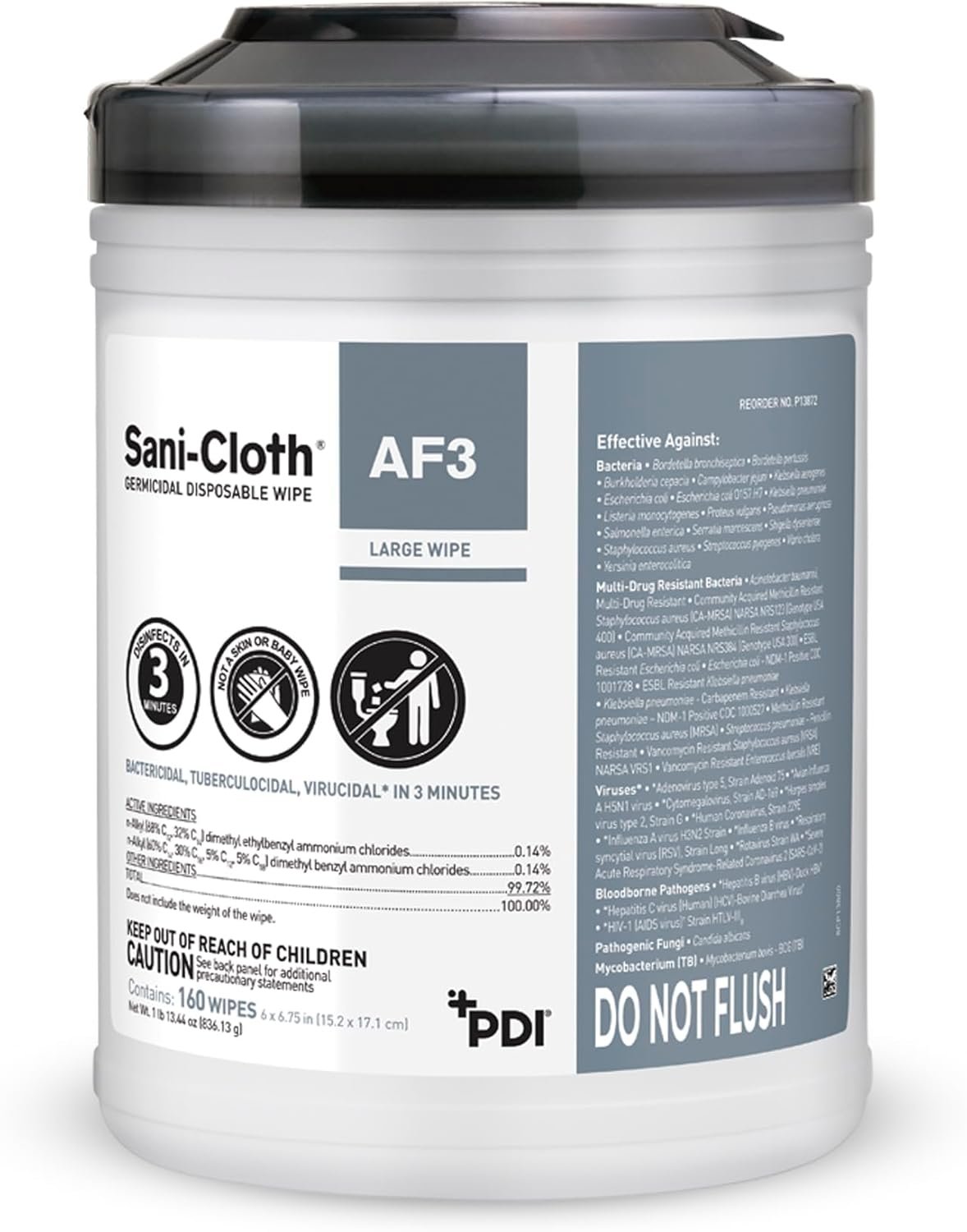 Sani-Cloth AF3, Surface Disinfectin...