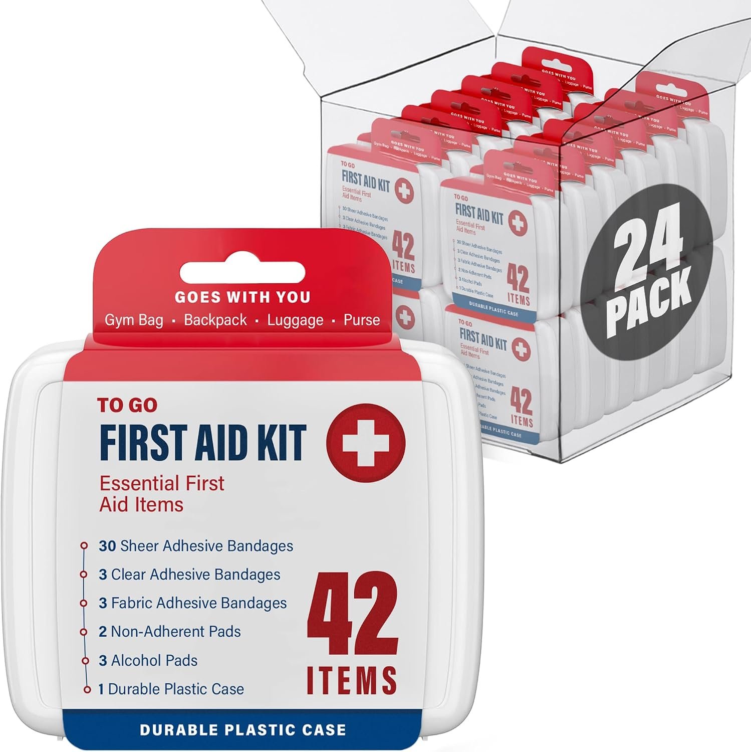DecorRack 1000 Piece First Aid Kit,...