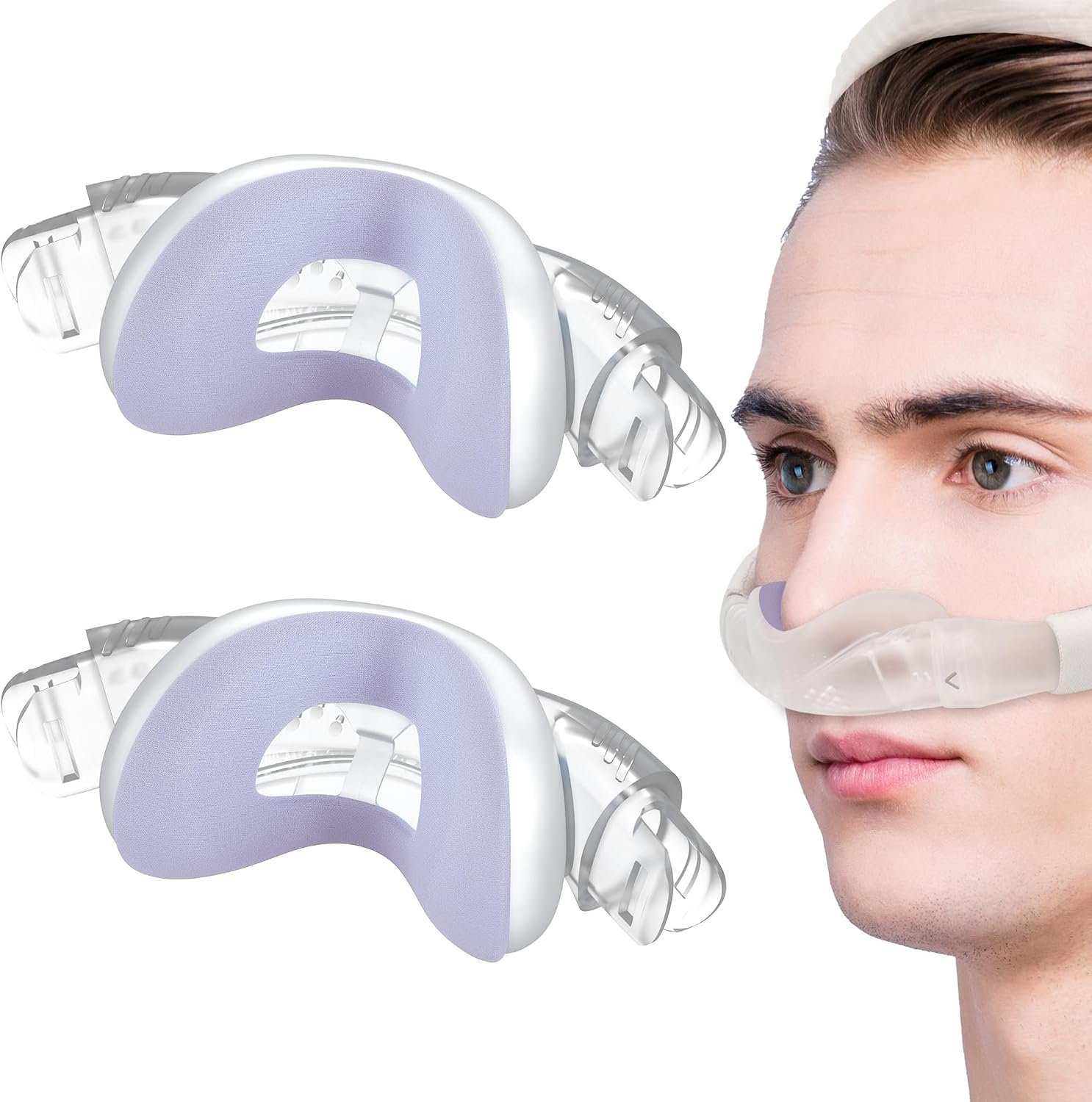 2 Pack Replacement Nasal Cushions f...