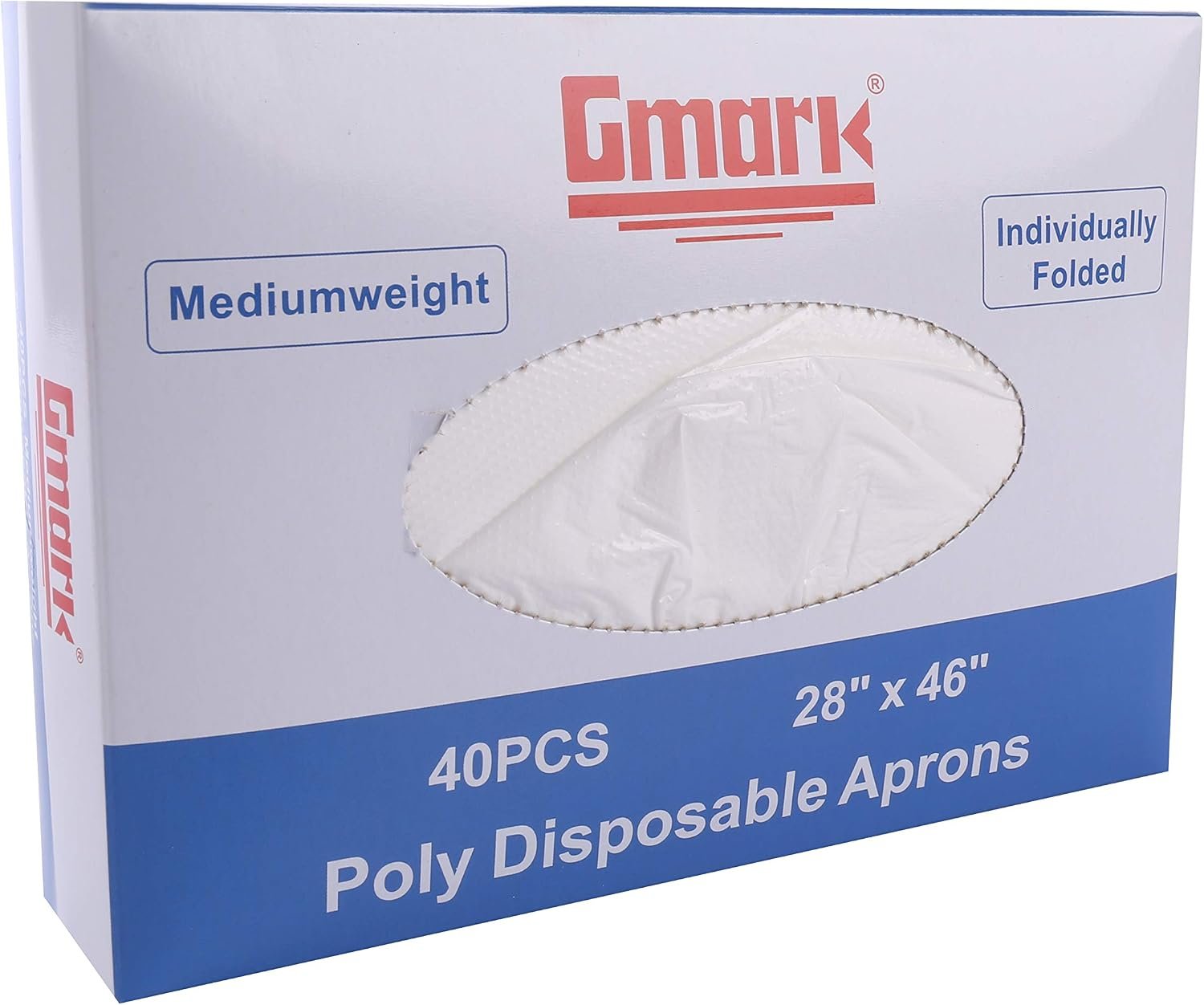 Gmark Poly Apron Individual Wrapped...