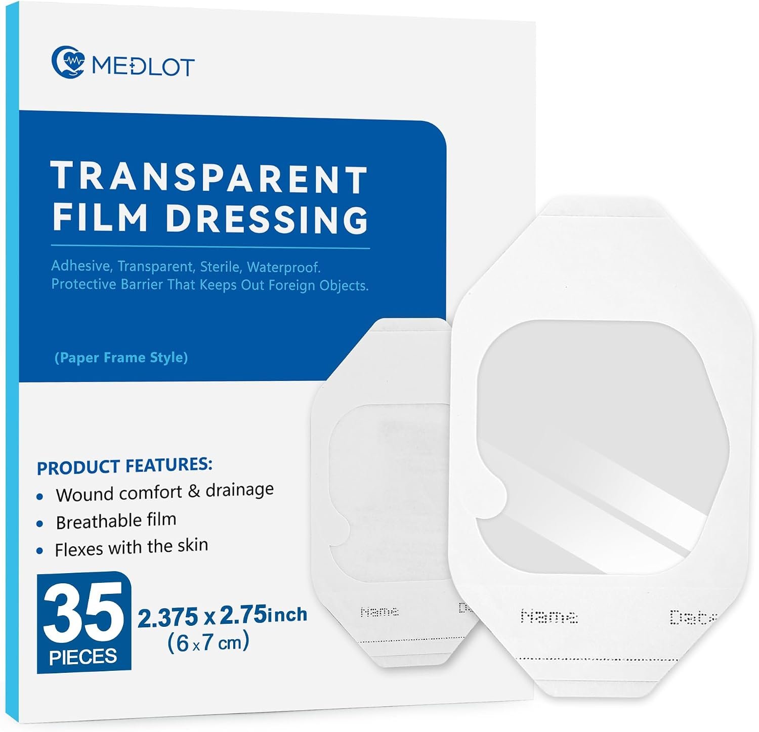 LotFancy Transparent Film Dressing,...
