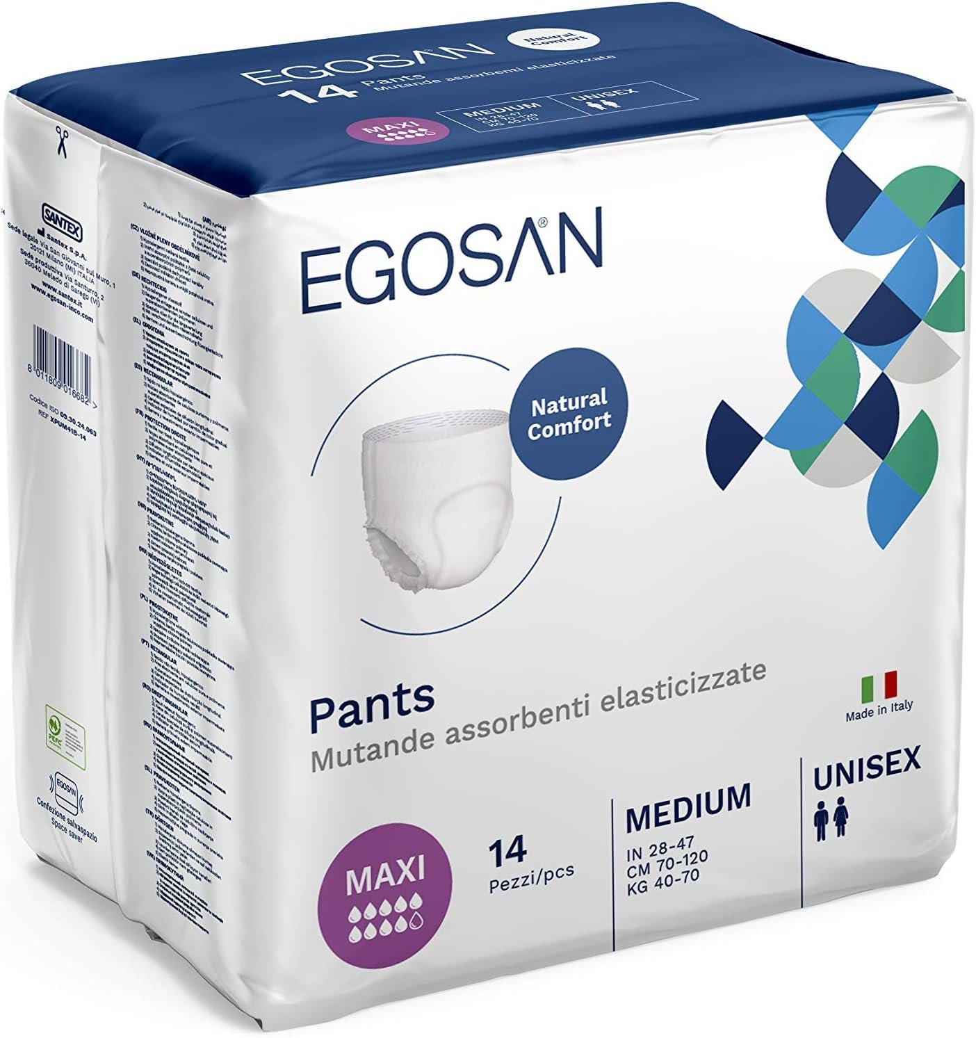 Egosan Maxi Incontinence Underwear,...