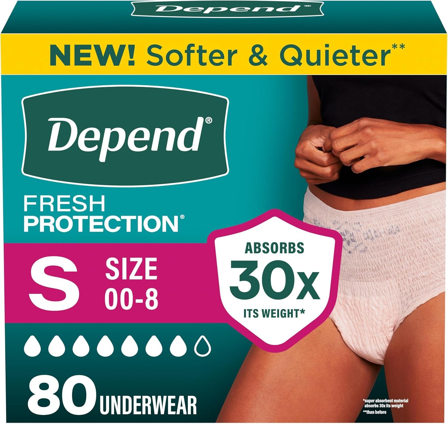 Depend Fresh Protection Adult Diape...