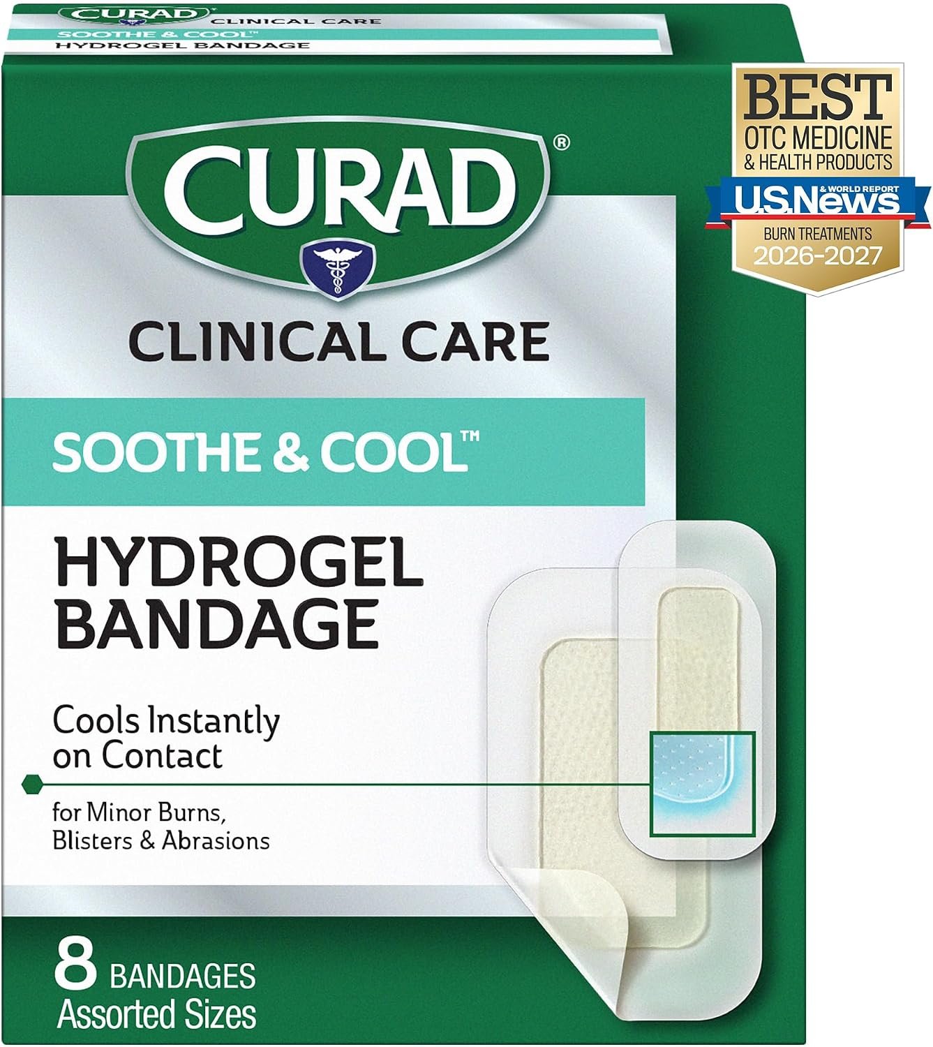 CURAD Soothe & Cool Clear Wate...