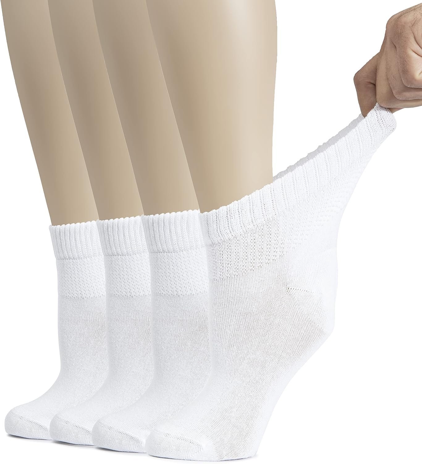 Hugh Ugoli Diabetic Ankle Socks Wom...