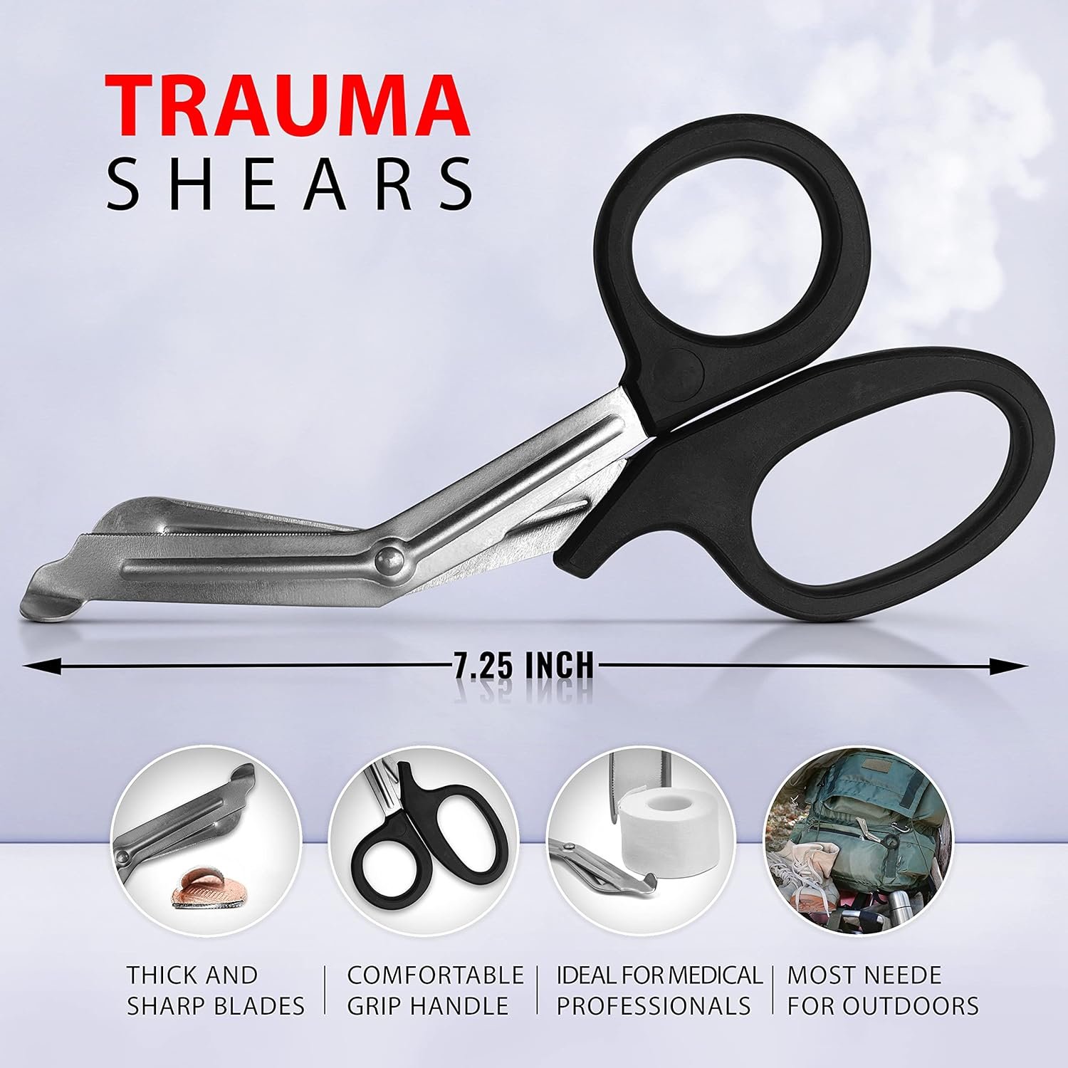 7 pcs Neurological Percussion Set, Reflex Taylor Buck Hammer Pinwheel Diagnostic Kit for Nurses, EMS, Medical Students, Clinical - Image 7