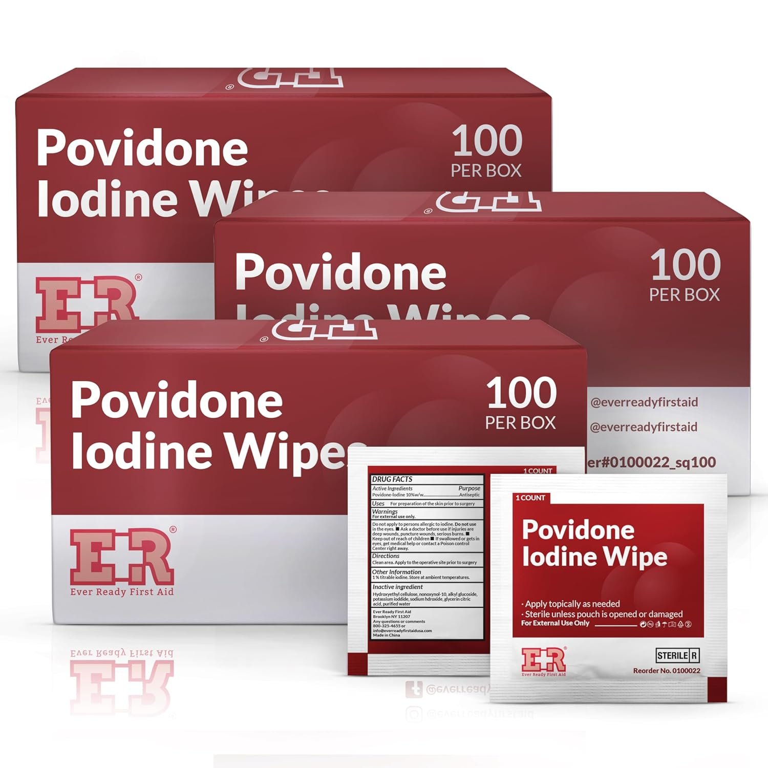 Povidone Iodine Prep Pads – Antis...