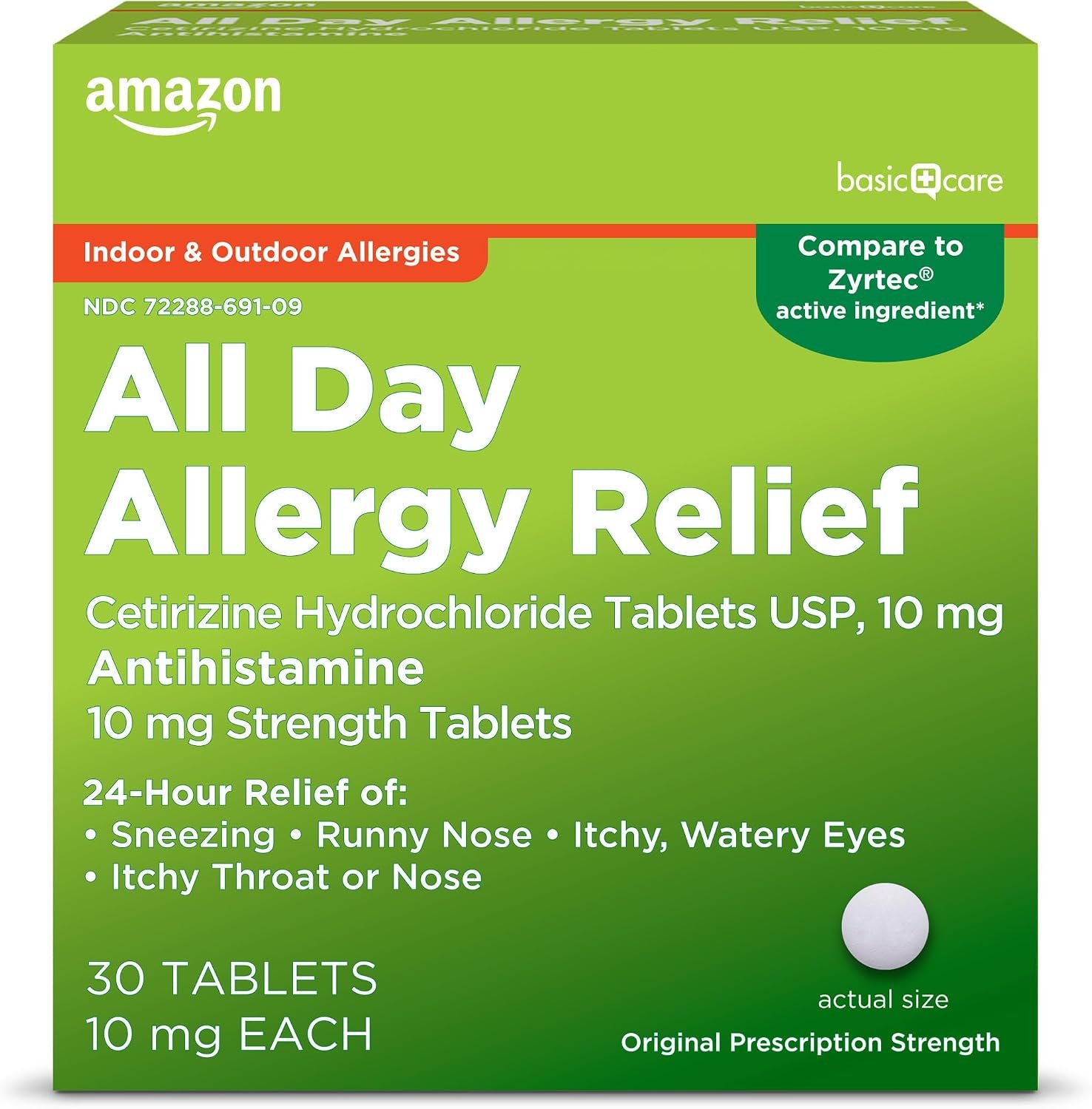 Amazon Basic Care All Day Allergy, ...