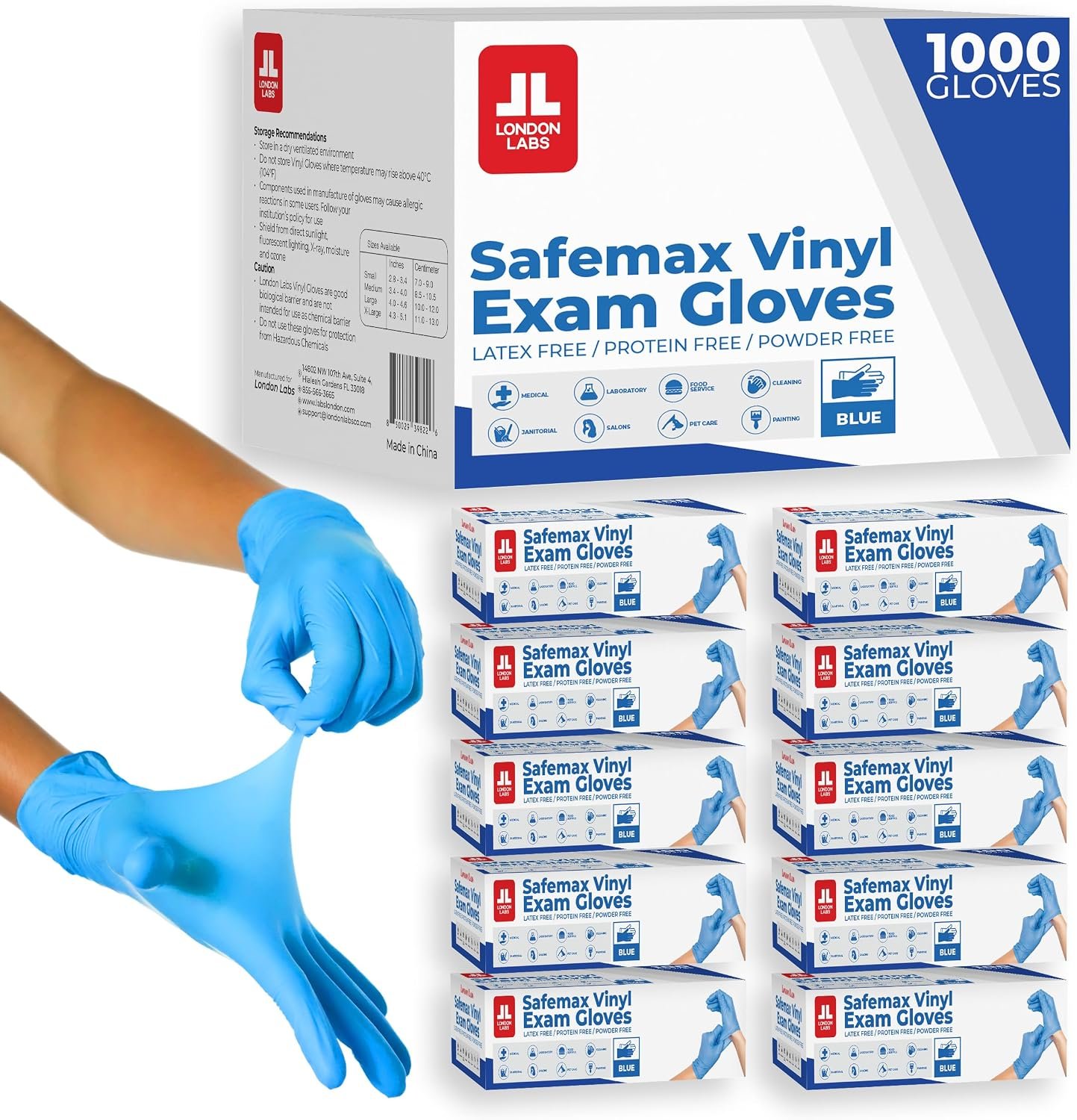London Labs Synthetic Vinyl Exam Gl...