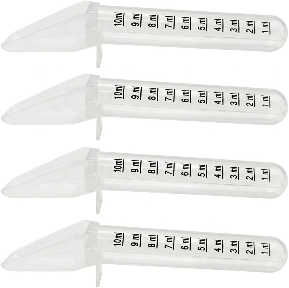 4 Pack Calibrated Medicine Spoon 2 TSP (10 ml) Plastic Oral Liquid Dose Medication Graduated Dispenser for Kids, Baby & Toddler - Image 5