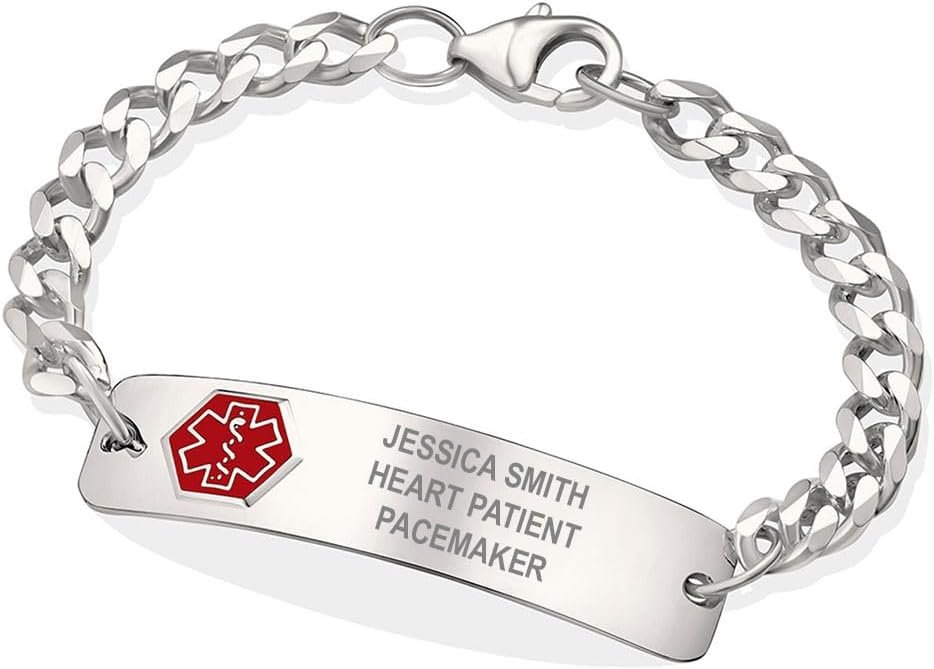 – Sterling Silver Classic Red Med...