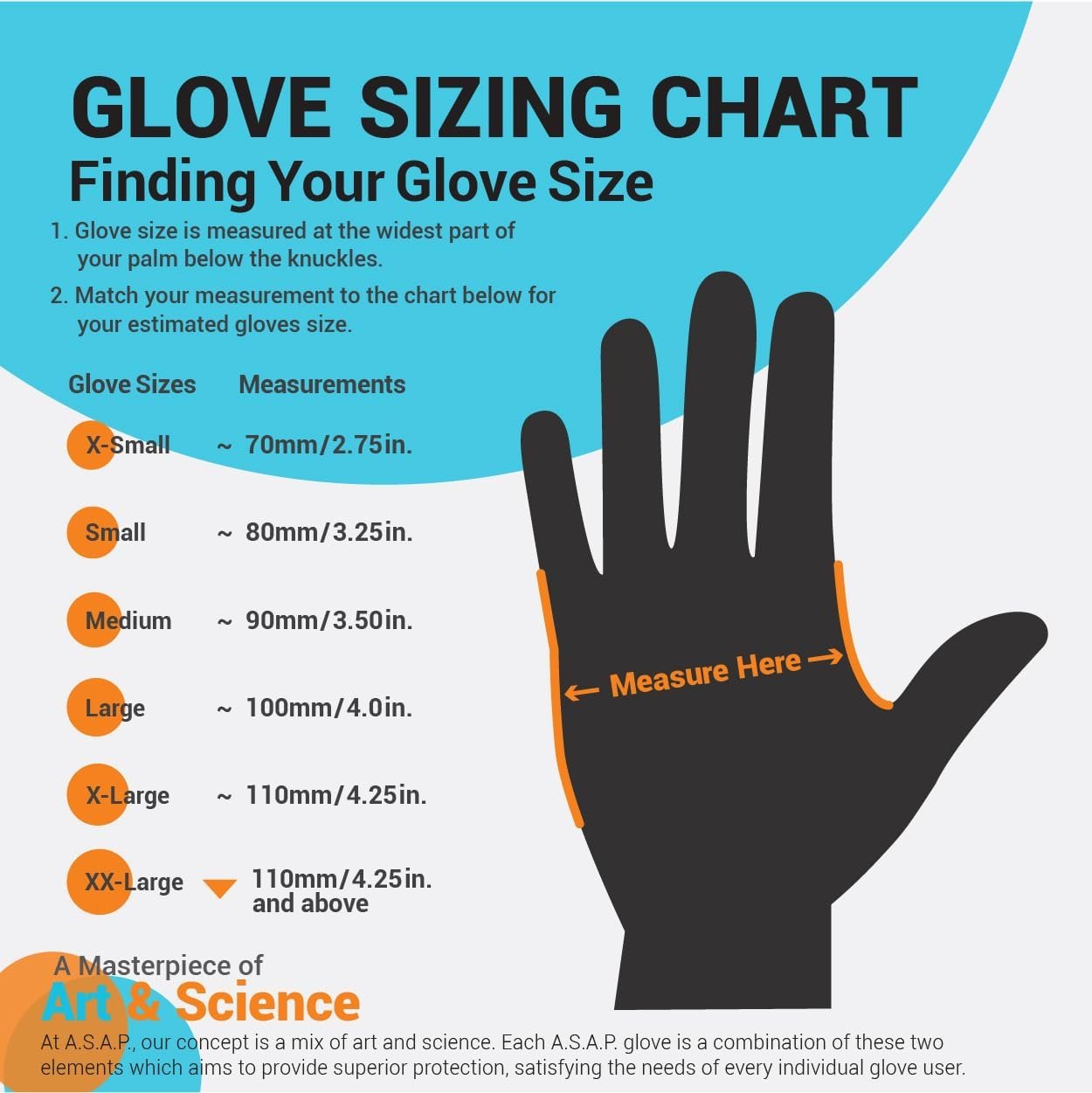 ASAP Nitrile Gloves Disposable Latex Free Exam & Medical Grade 4 Mil - Image 7