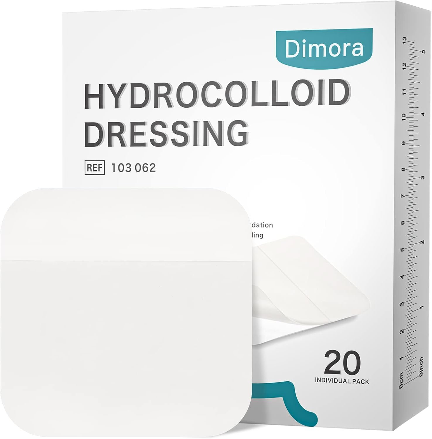 Dimora 20 Pack Hydrocolloid Wound D...