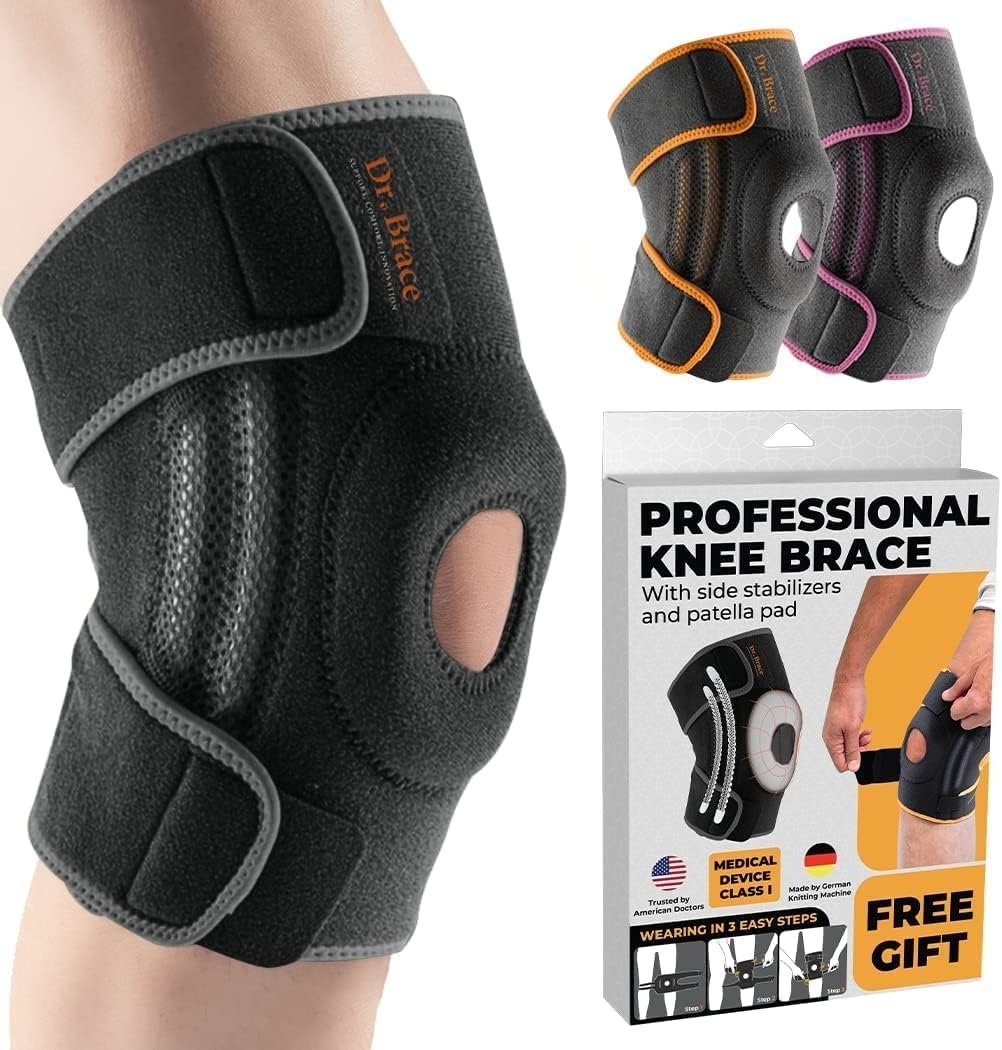 DR. BRACE ELITE Knee Brace with Sid...