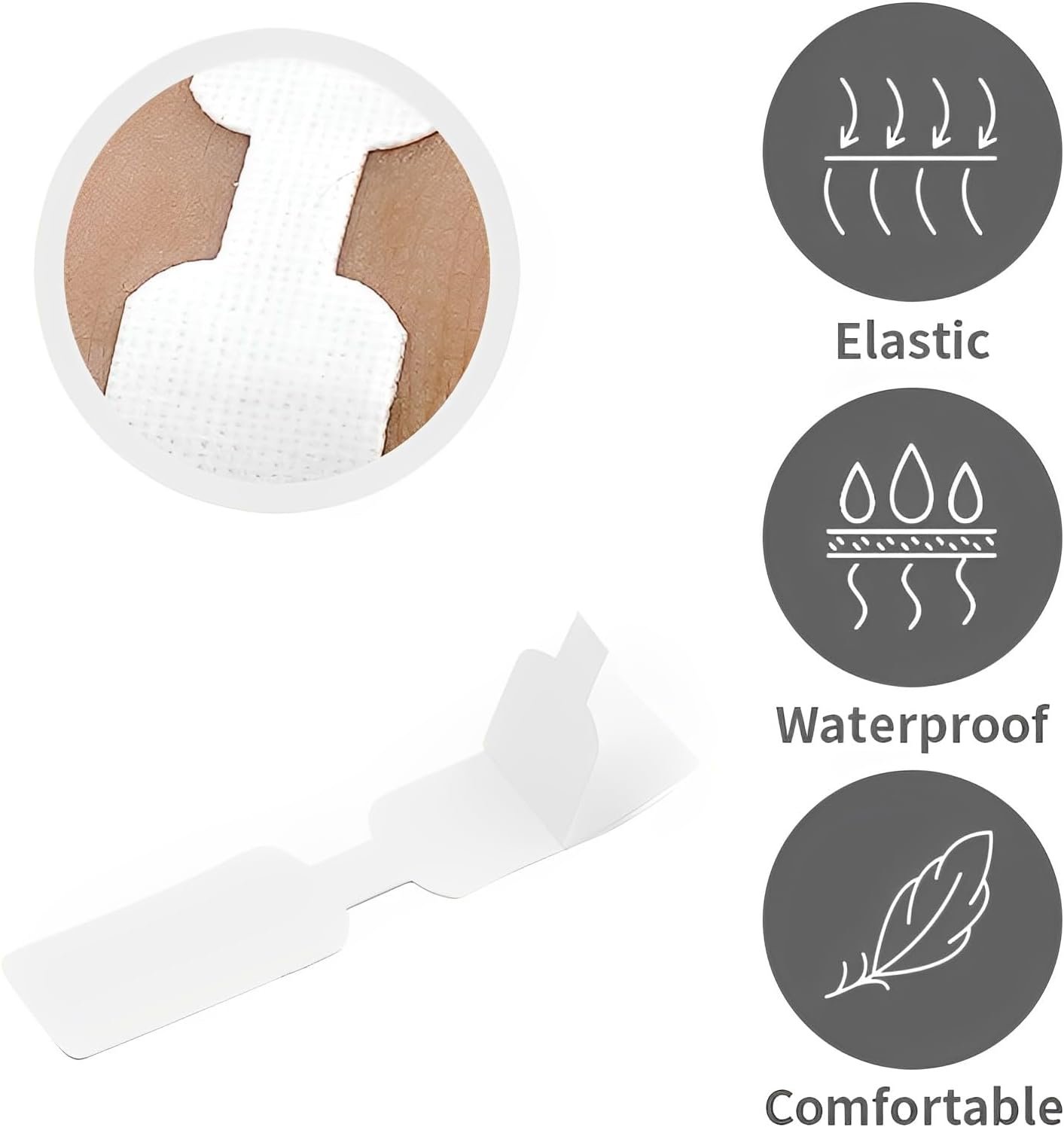 120PCs Waterproof Butterfly Adhesive Closure Strips Wound Bandages - Image 2