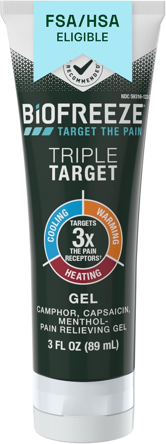 Biofreeze Triple Target Pain Relief...