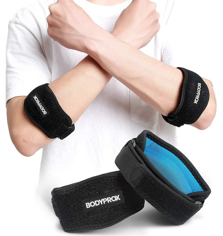 Bodyprox Elbow Brace 2 Pack for Ten...