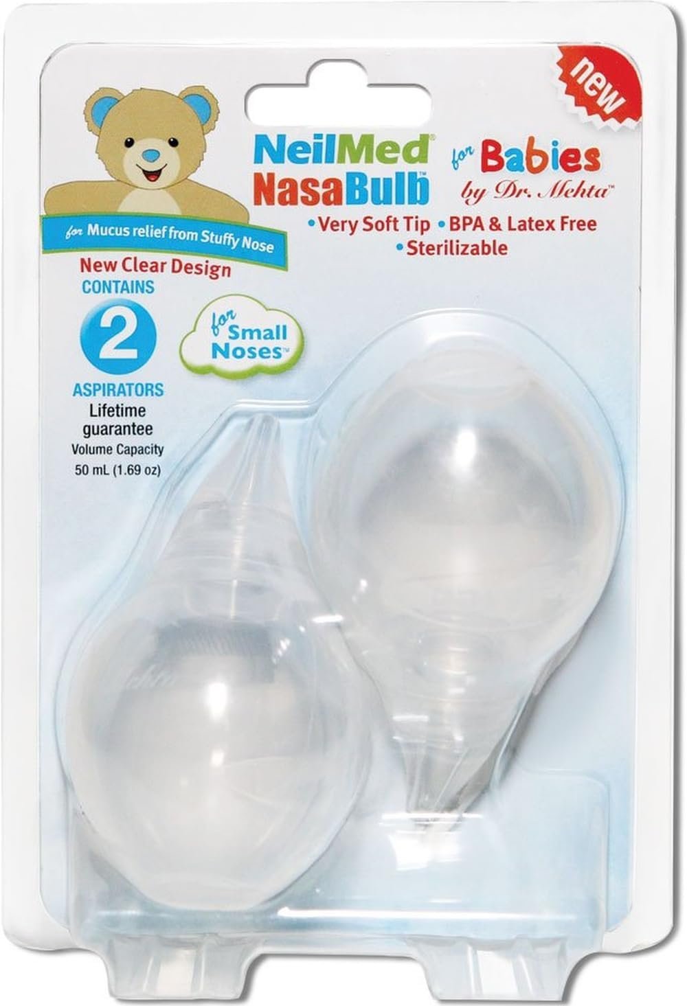 NeilMed NasaBulb 2ct Baby Nasal Asp...