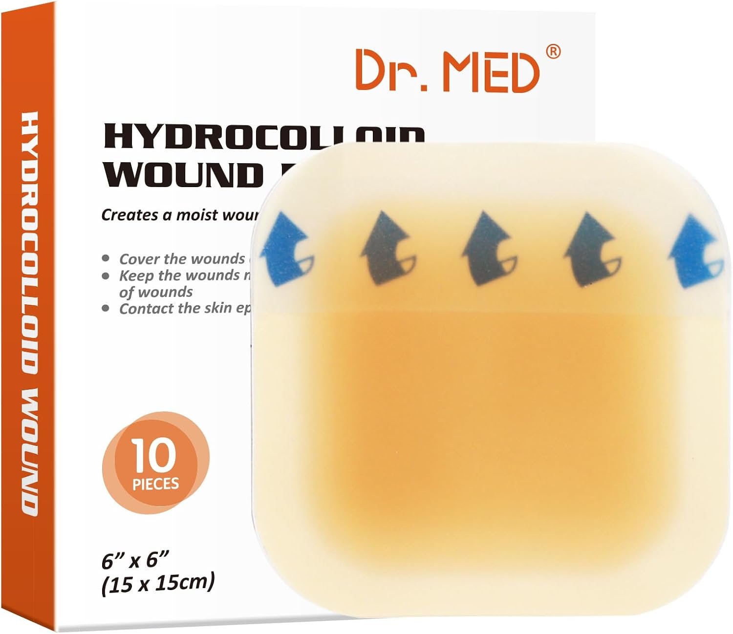 Dr. Med Hydrocolloid Wound Dressing...