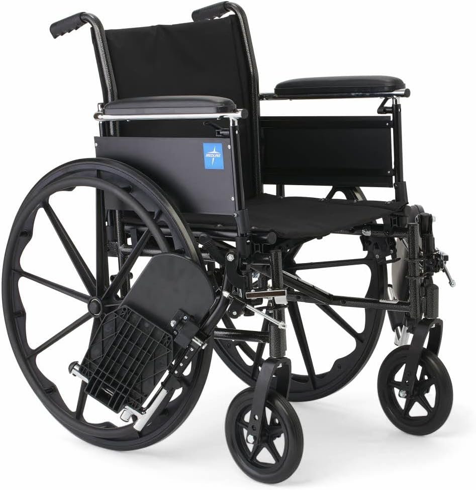 Medline K3 Guardian Wheelchair, 18&...