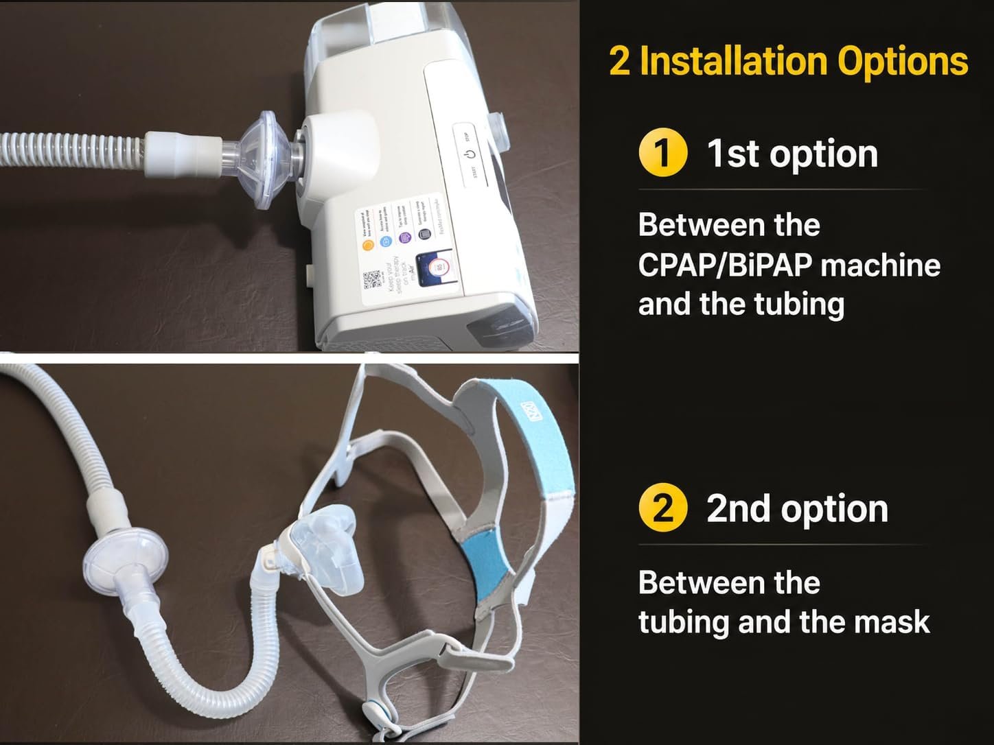Aveen Inline 8-Pack CPAP Filters - Universal Fit for CPAP and BiPAP Machines and CPAP Hoses- Advanced Filtration for Cleaner Air, Easy to Install, Must-Have CPAP Filters. - Image 3