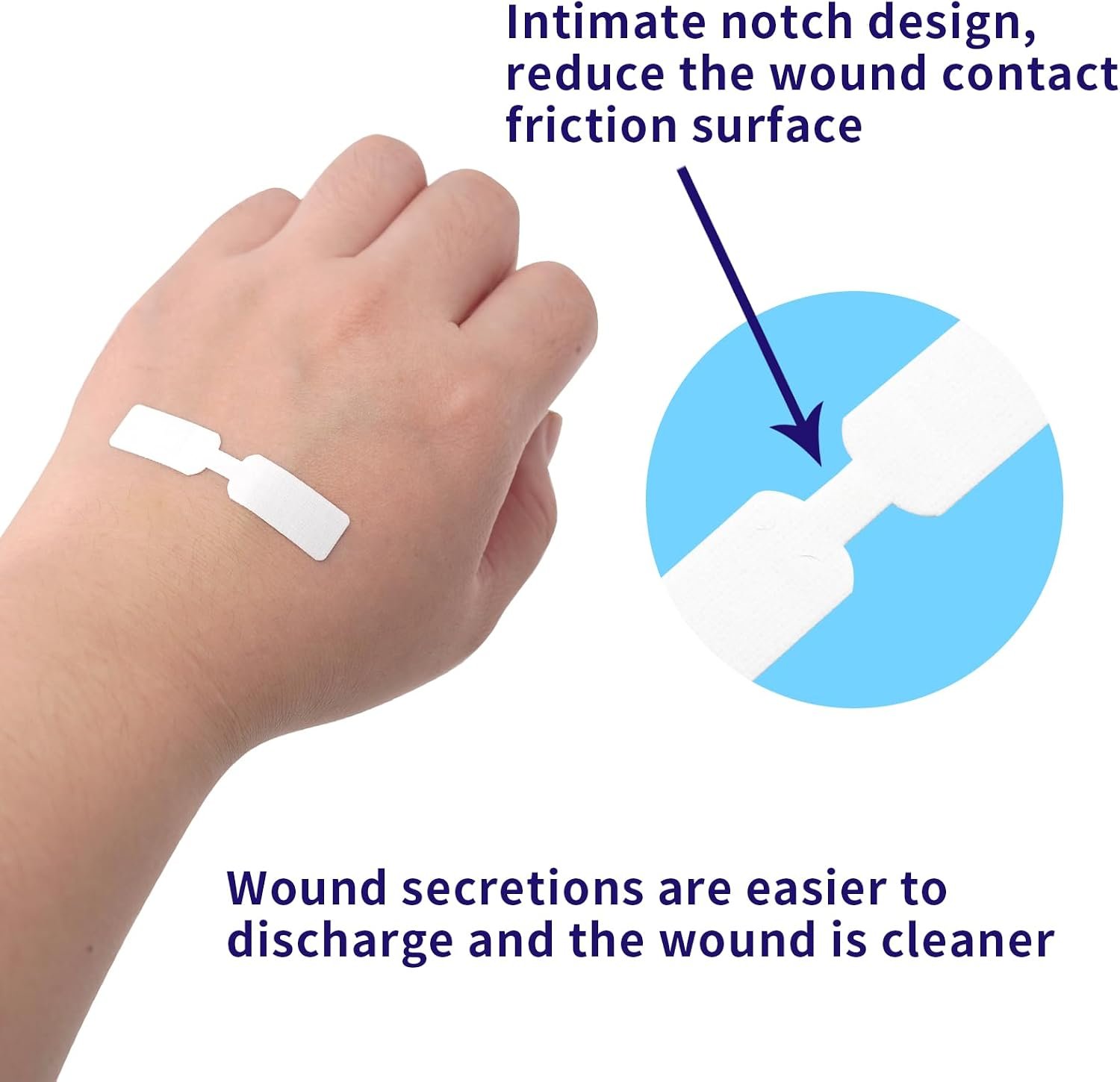 120PCs Waterproof Butterfly Adhesive Closure Strips Wound Bandages - Image 6
