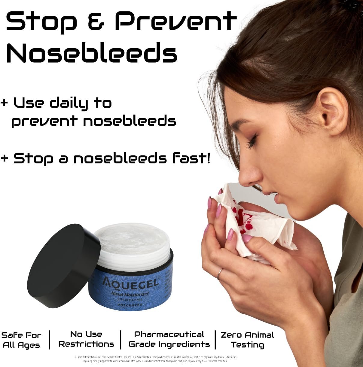 Nasal Moisturizer (Original Unscented), 12-Hour Nasal Moisture Relief, Water-Based Nose Gel, Oxygen Therapy Moisturizer, Dry Nose, Dryness, Nosebleeds, Cannula, Saline Gel - Image 5