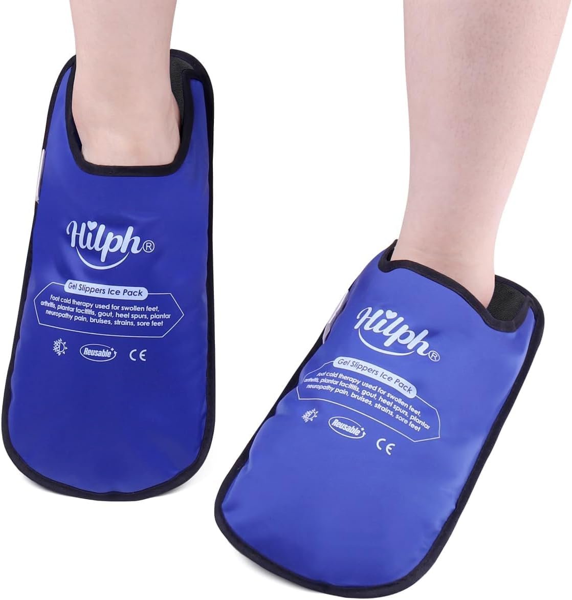 Hilph Foot Ice Pack Slippers, 1 Pai...