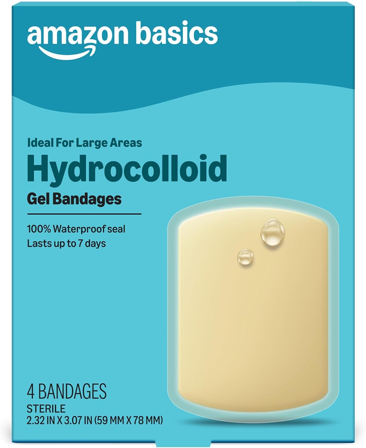 Amazon Basics Hydrocolloid Gel Band...