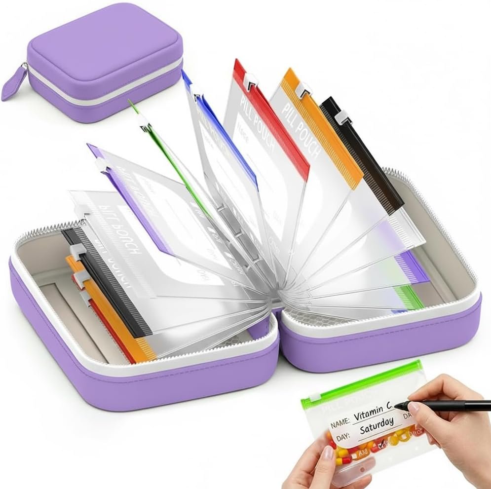 A8 Waterproof Pill Organizer Set (P...