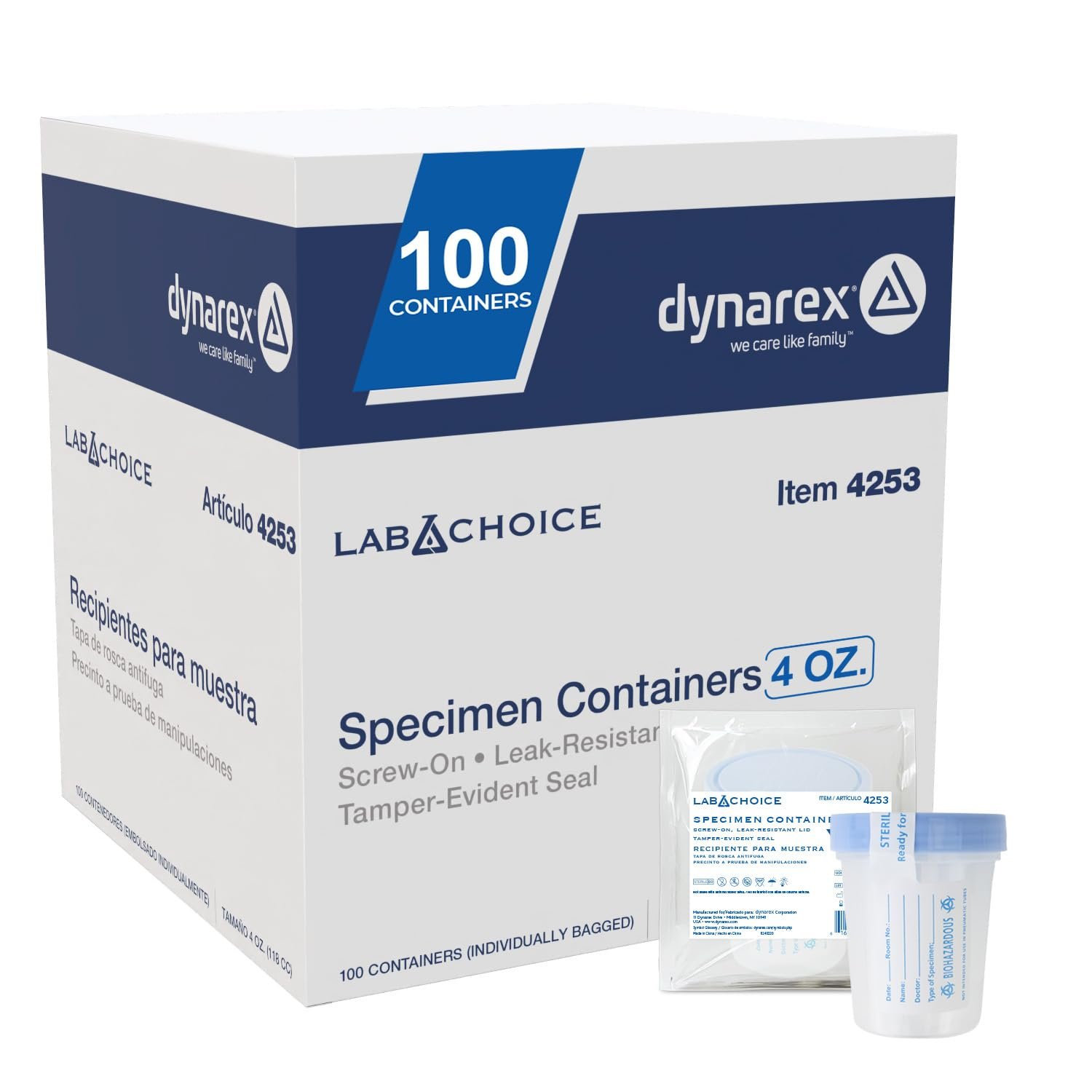 Dynarex LabChoice Specimen Containe...