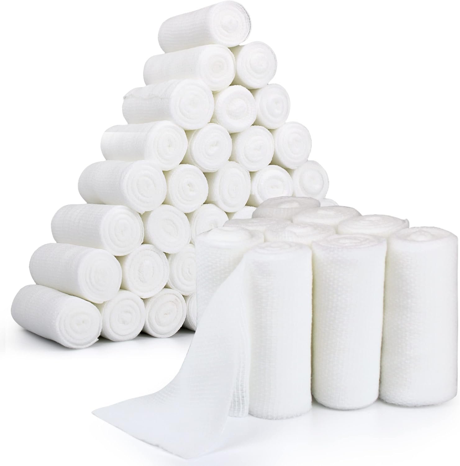 Gauze Rolls –36 Rolls- Premium Fi...