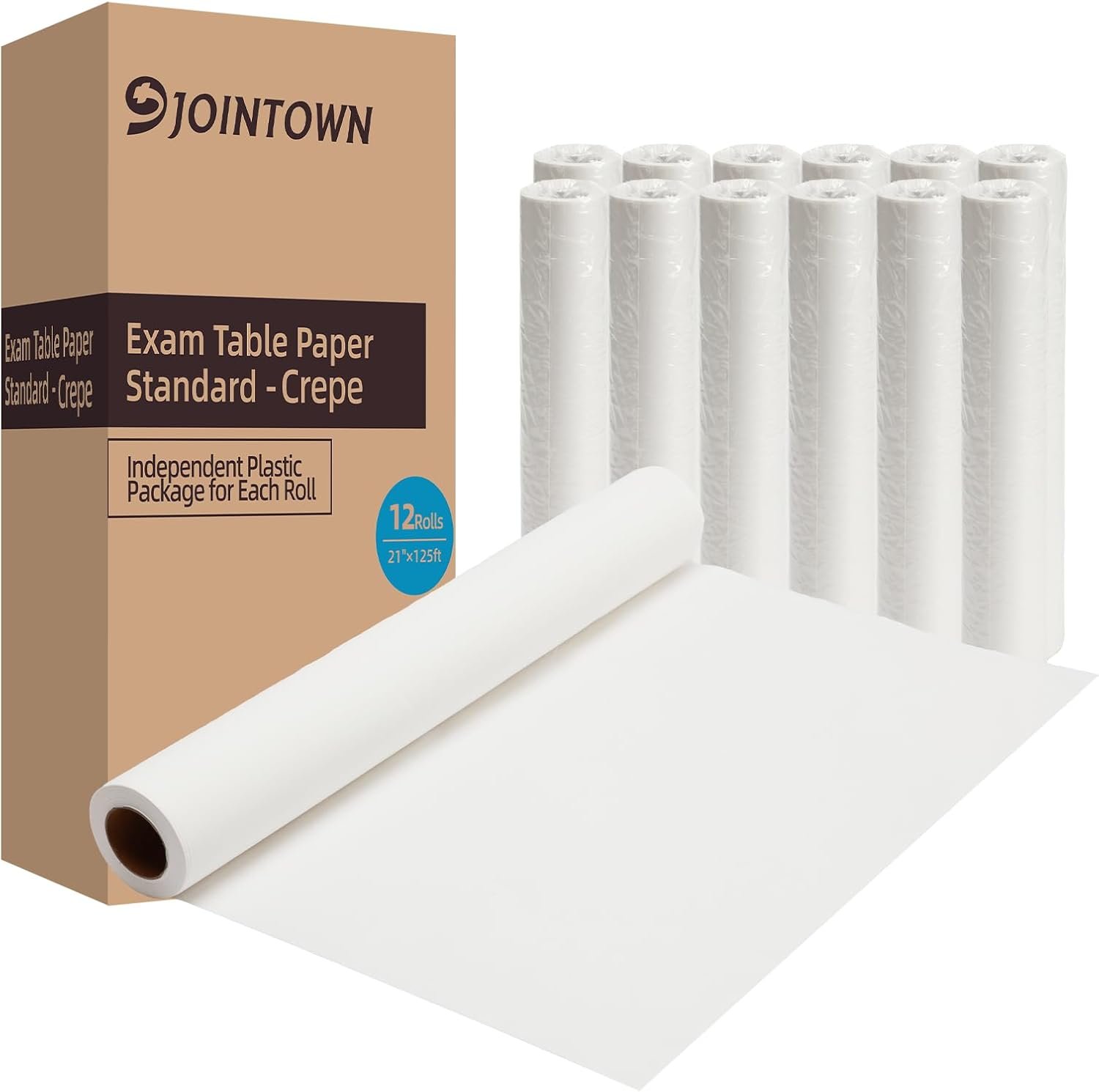 Jointown Exam Table Paper, Crepe Ta...