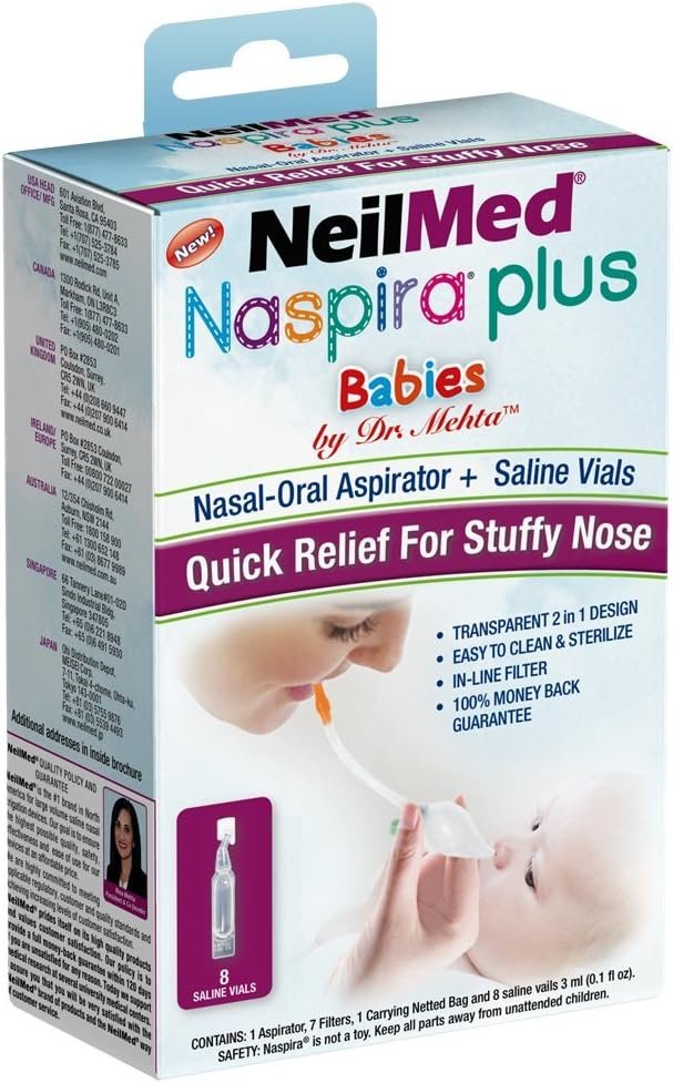 NeilMed Naspira Plus Nasal Oral Asp...