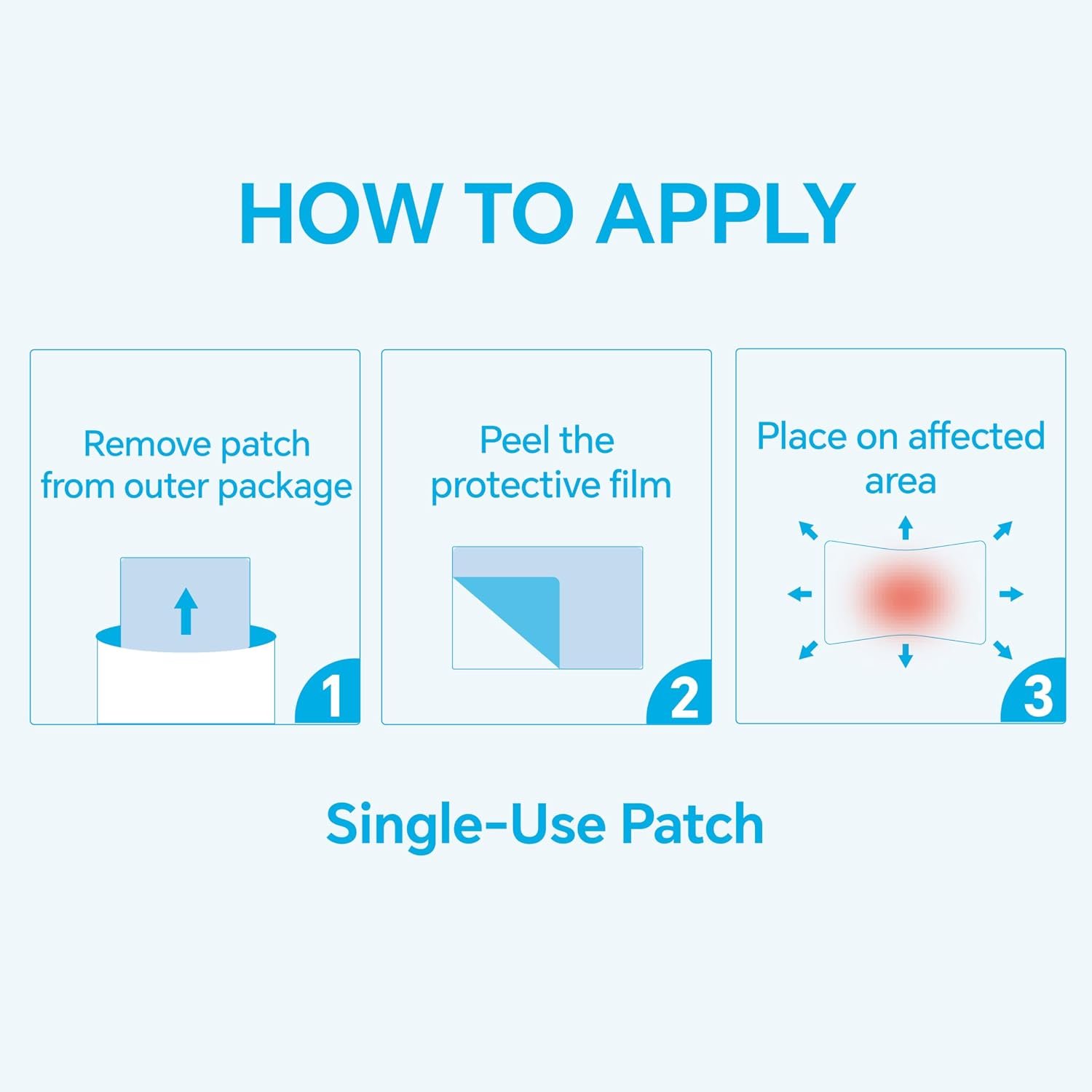 4% Lidocaine Plus 1% Menthol Pain Relief Patch for Back Ache Stiff Neck Joint Pain Muscle Soreness Topical Analgesic,15 Counts - Image 8