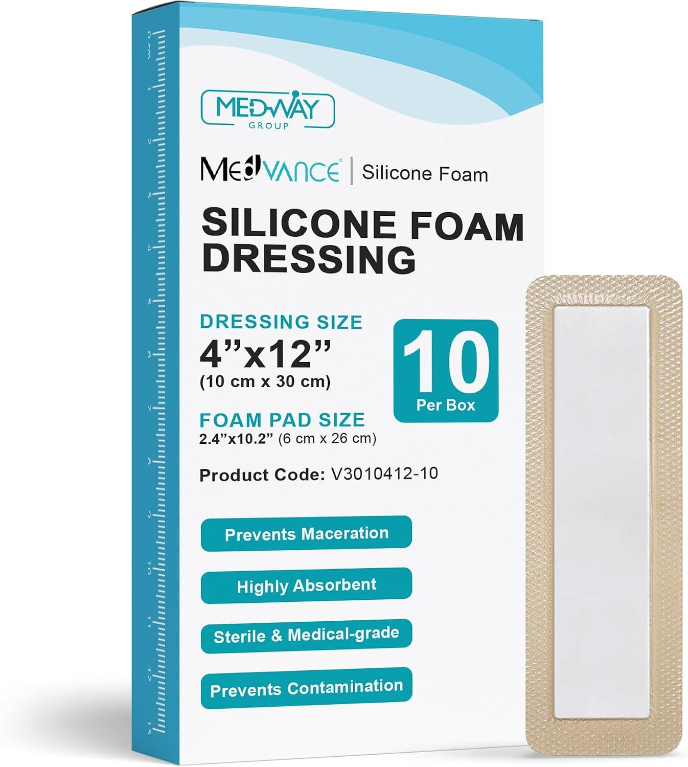 MedVance Silicone Foam Adhesive Dre...