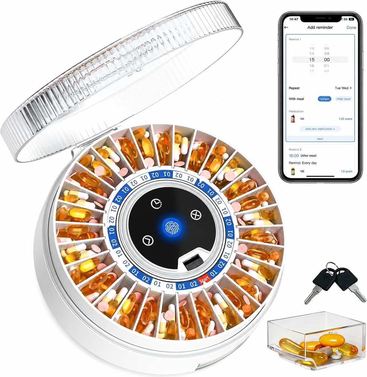 Bluetooth Automatic Pill Dispenser ...