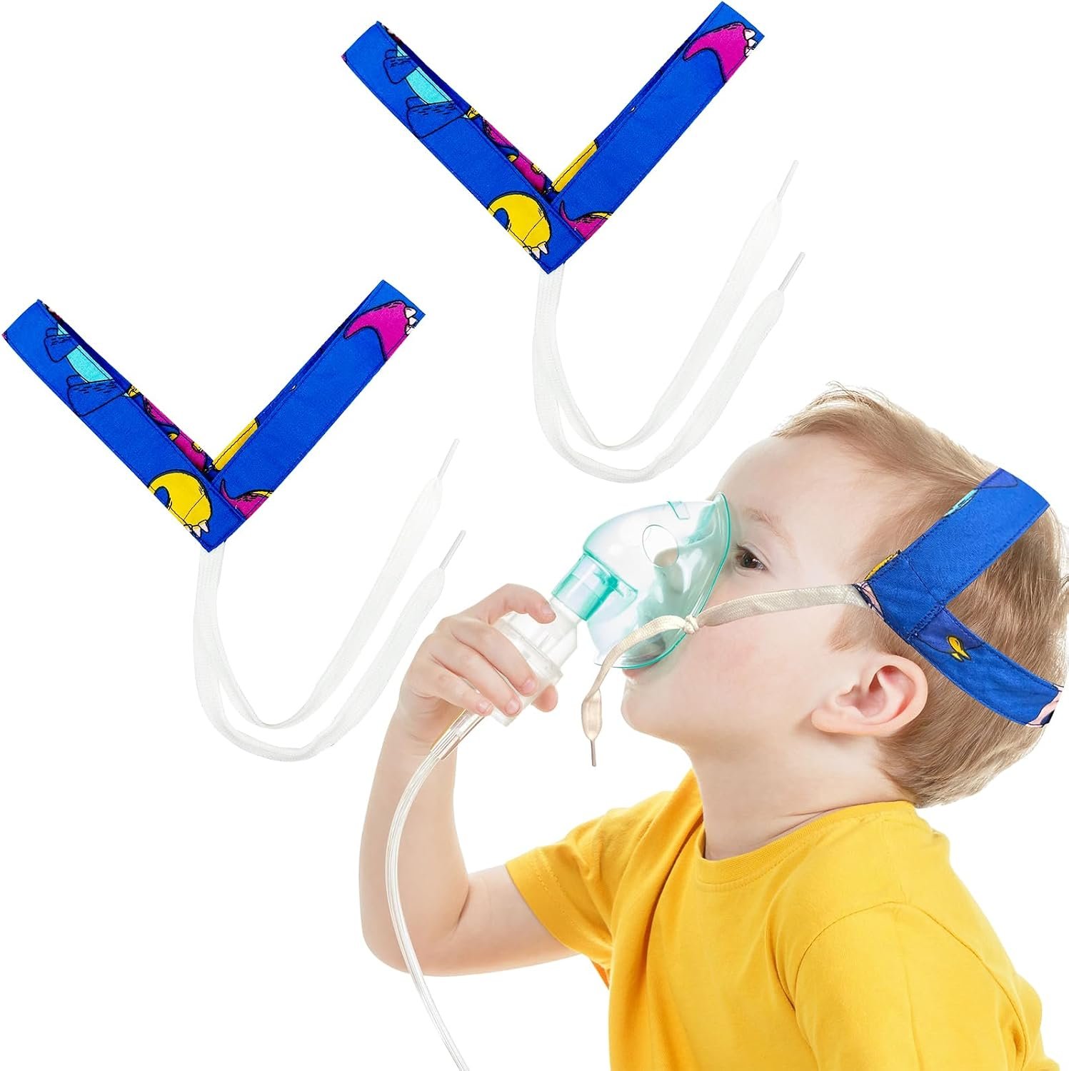 2PCS No-Slip Nebulizer Mask Head St...
