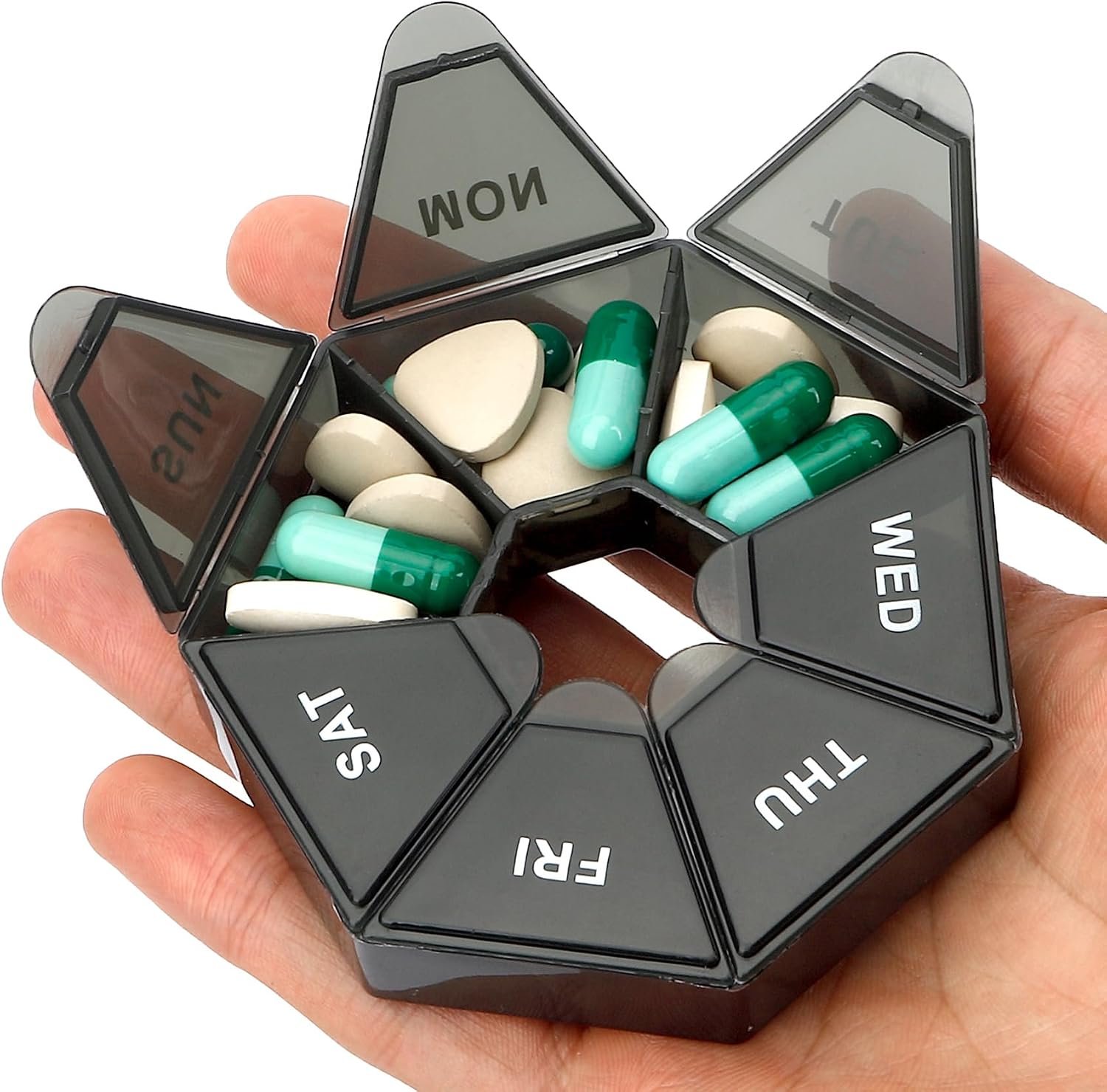 Pill Organizer, Pill Box, Small Pil...