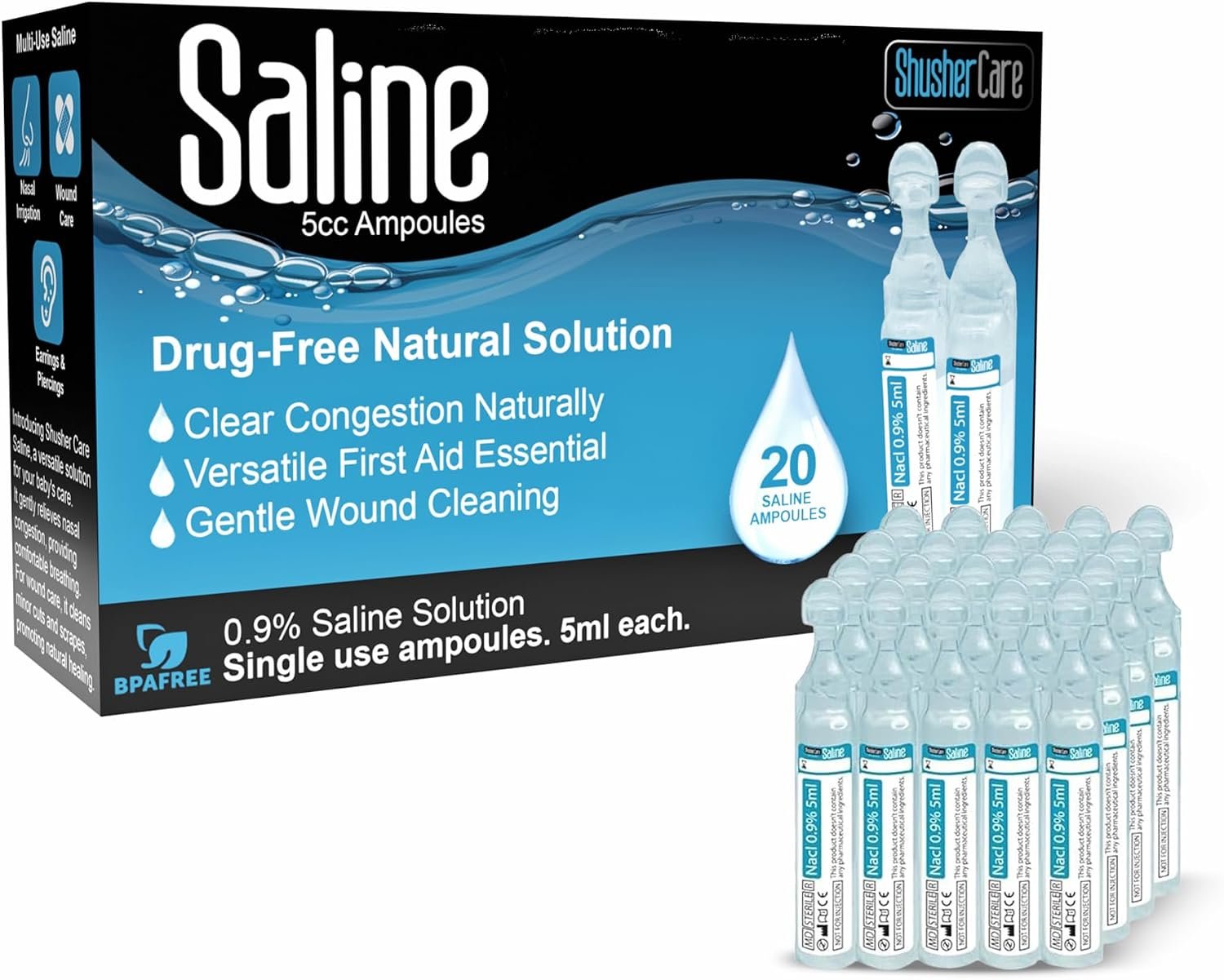 Saline Ampoules Saline Solution, So...