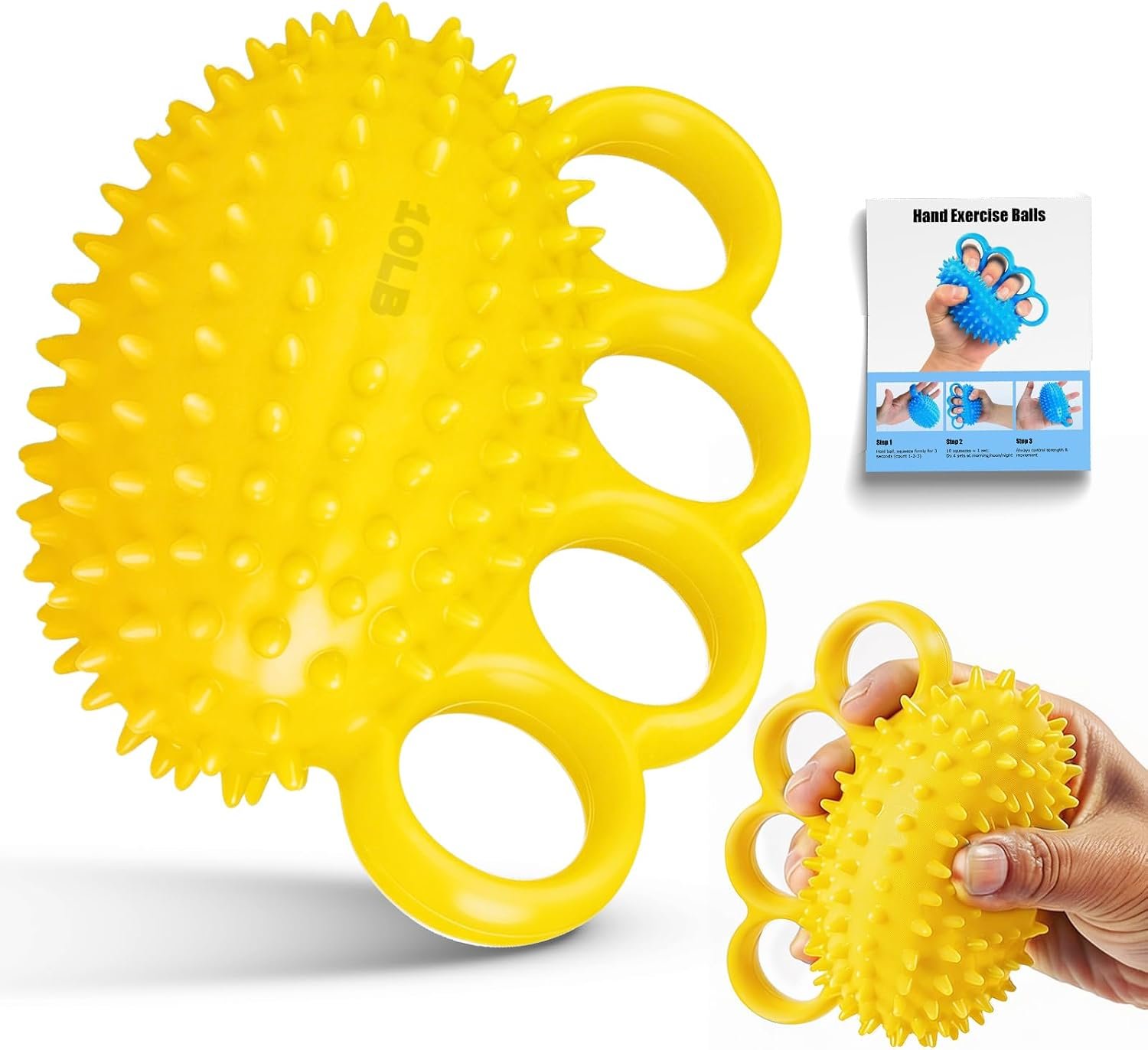 Hand Exercise Ball, Finger Therapy ...