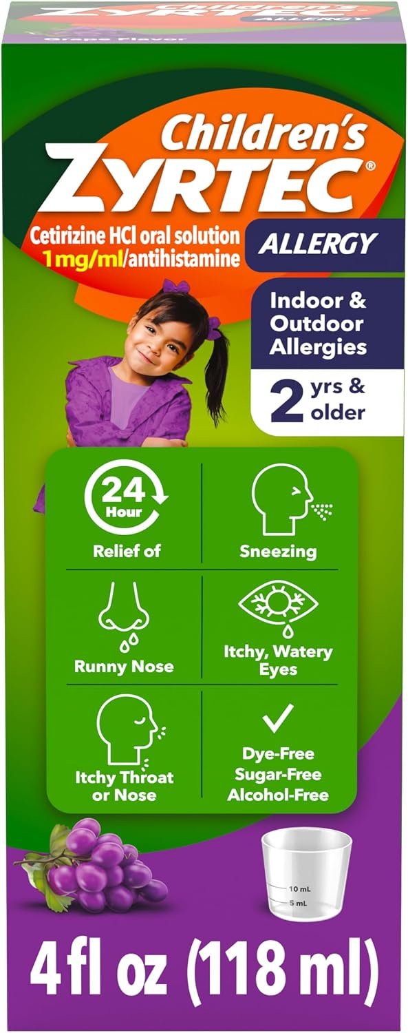 Children’s Zyrtec Allergy Rel...
