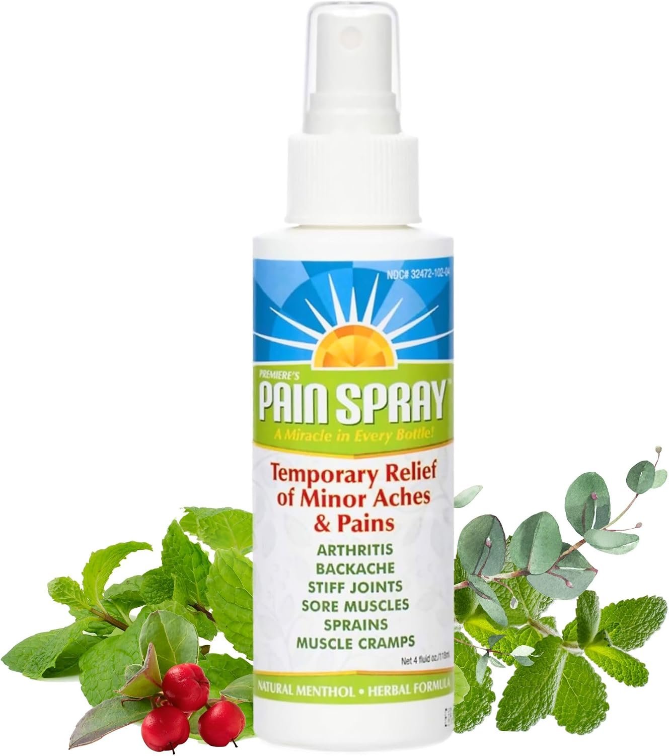 Premiere’s Pain Spray All-Nat...