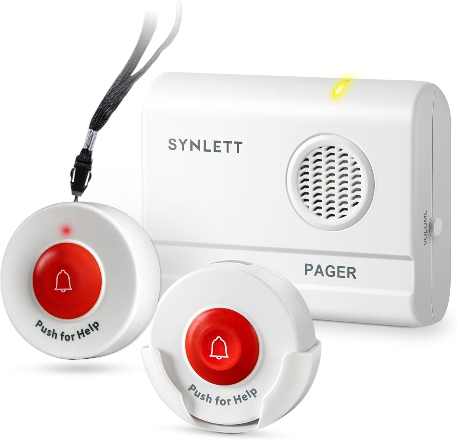 Caregiver Pager with 2 Wireless Cal...