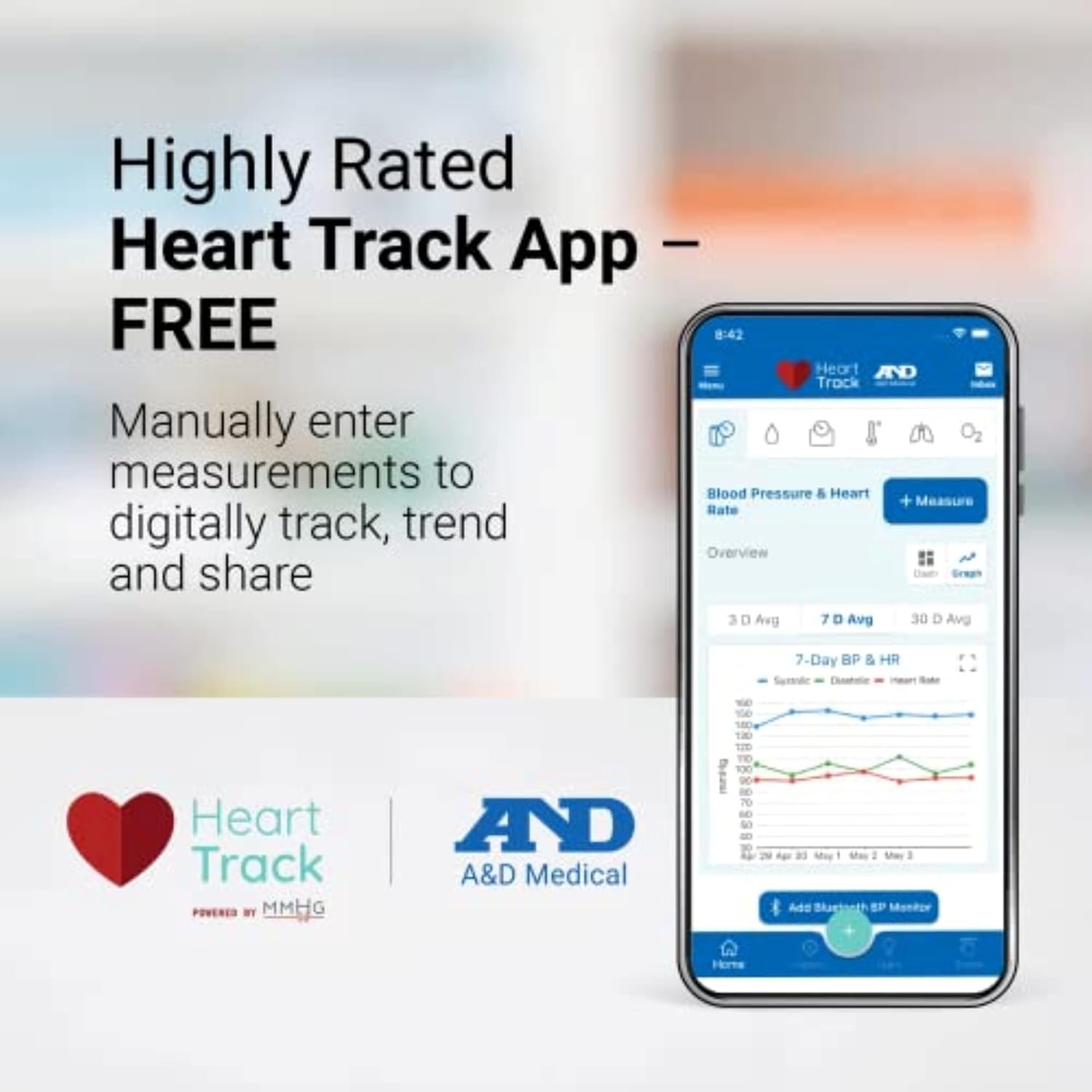 A&D Medical UA-789AC Blood Pressure Monitor for Home Use. Cuff 16.5-23.6" - Image 7