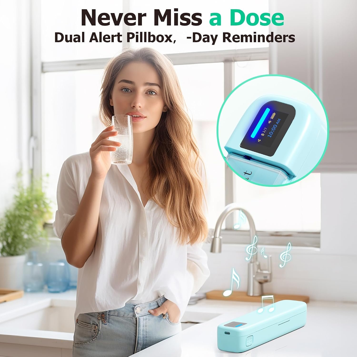 Daviky Automatic Pill Dispenser, Smart Pill Organizer with Alarm - Image 7