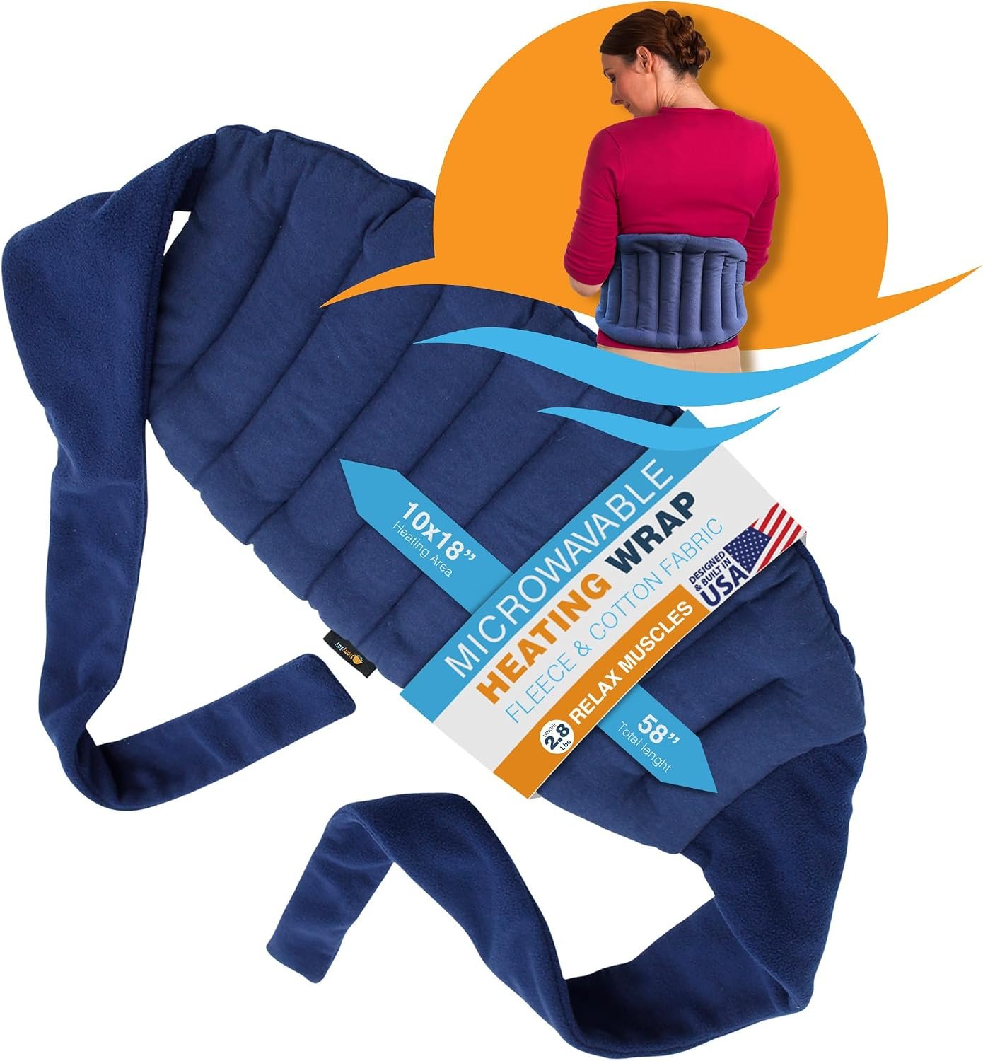 SunnyBay Microwavable Heating Pad, ...