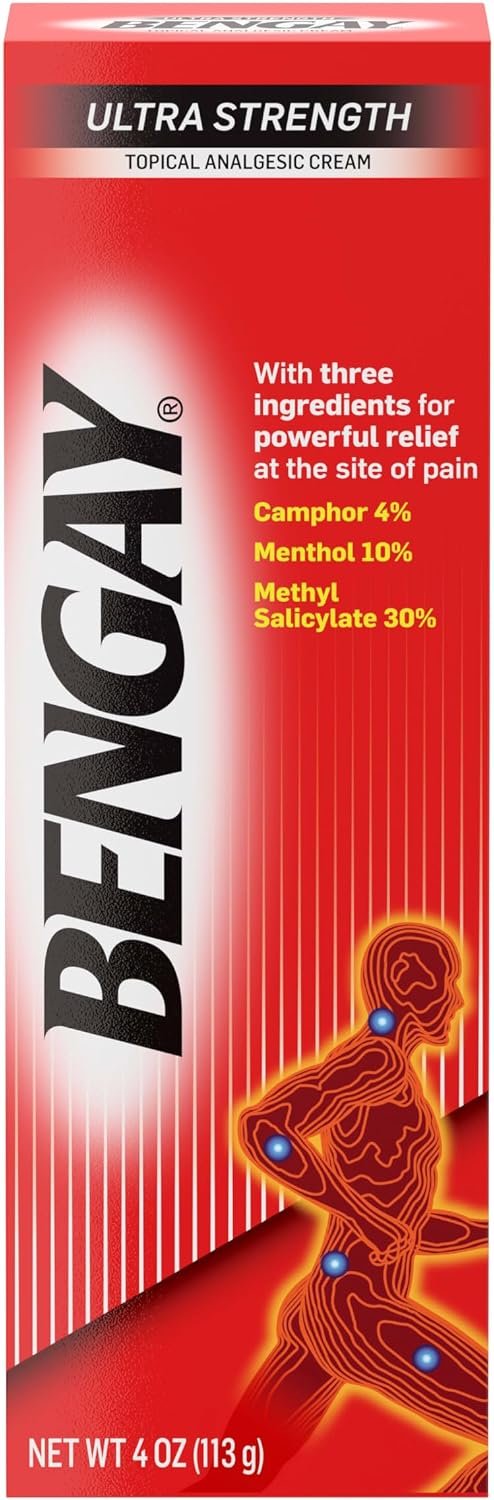 Bengay Ultra Strength Cream, Campho...