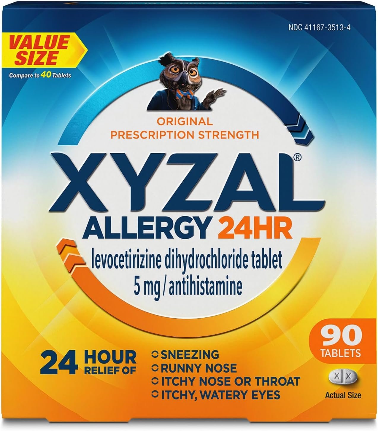 Xyzal Adult 24-Hour Allergy Relief ...