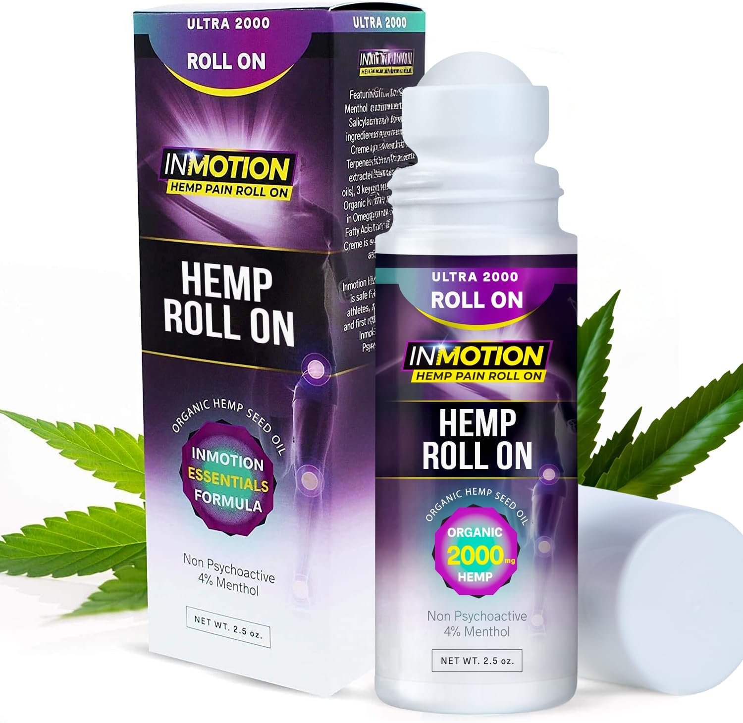 Hemp Roll On for Pain Relief, Fast ...